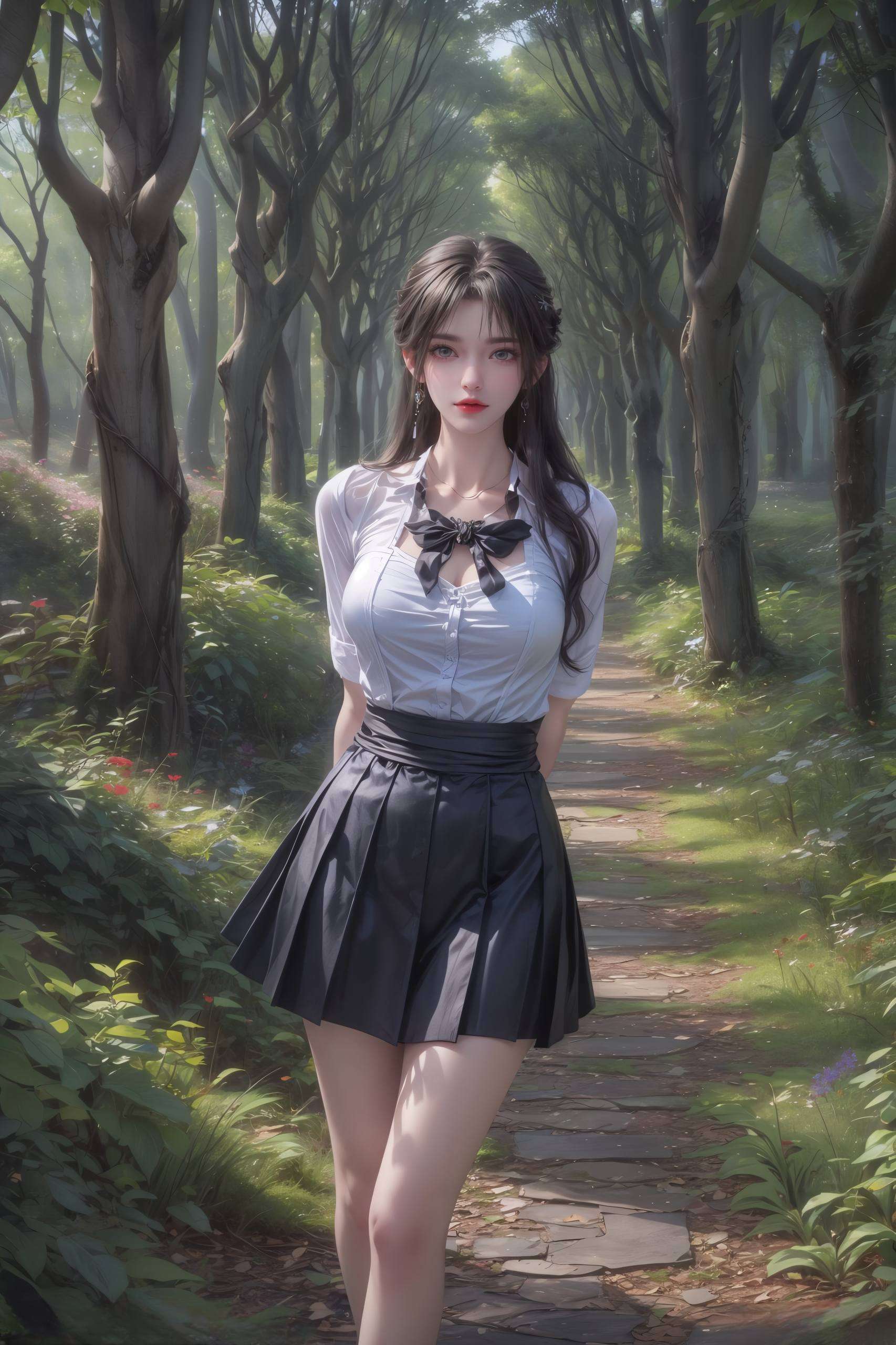 构成了一幅幅令人陶醉的高清壁纸在这国漫女神与美女的交织中