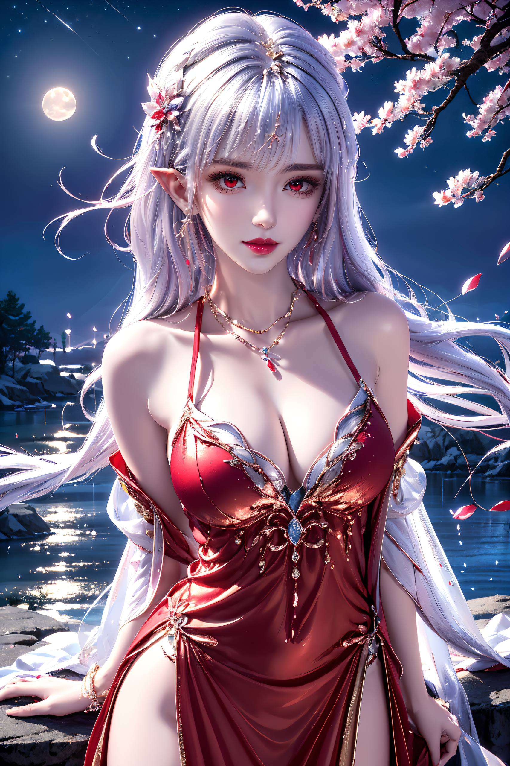 不仅展示着国漫女神的婉约之美完美世界之美跃然壁上