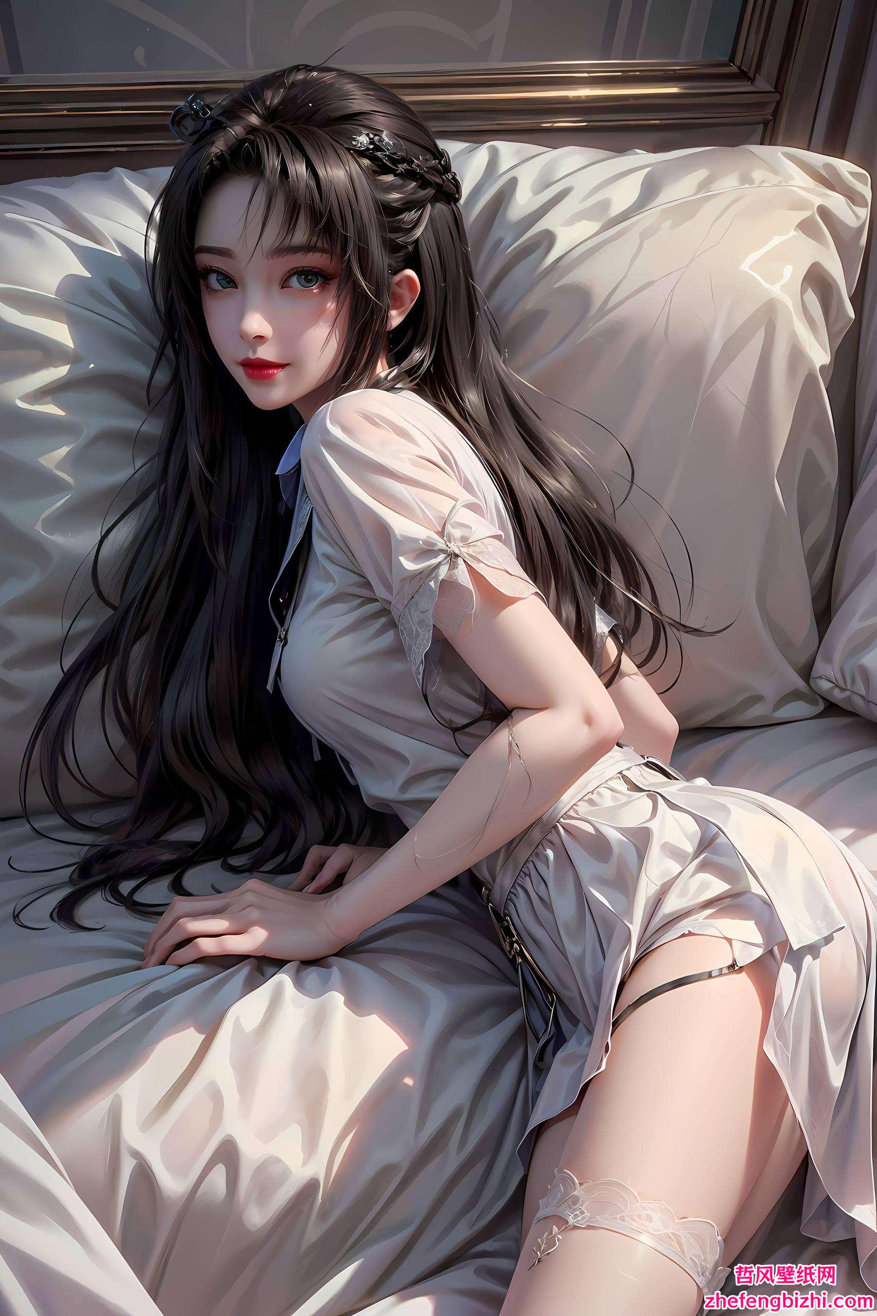 时刻陪伴你的每一个工作与休闲时光这款高清的天狐仙子横屏壁纸