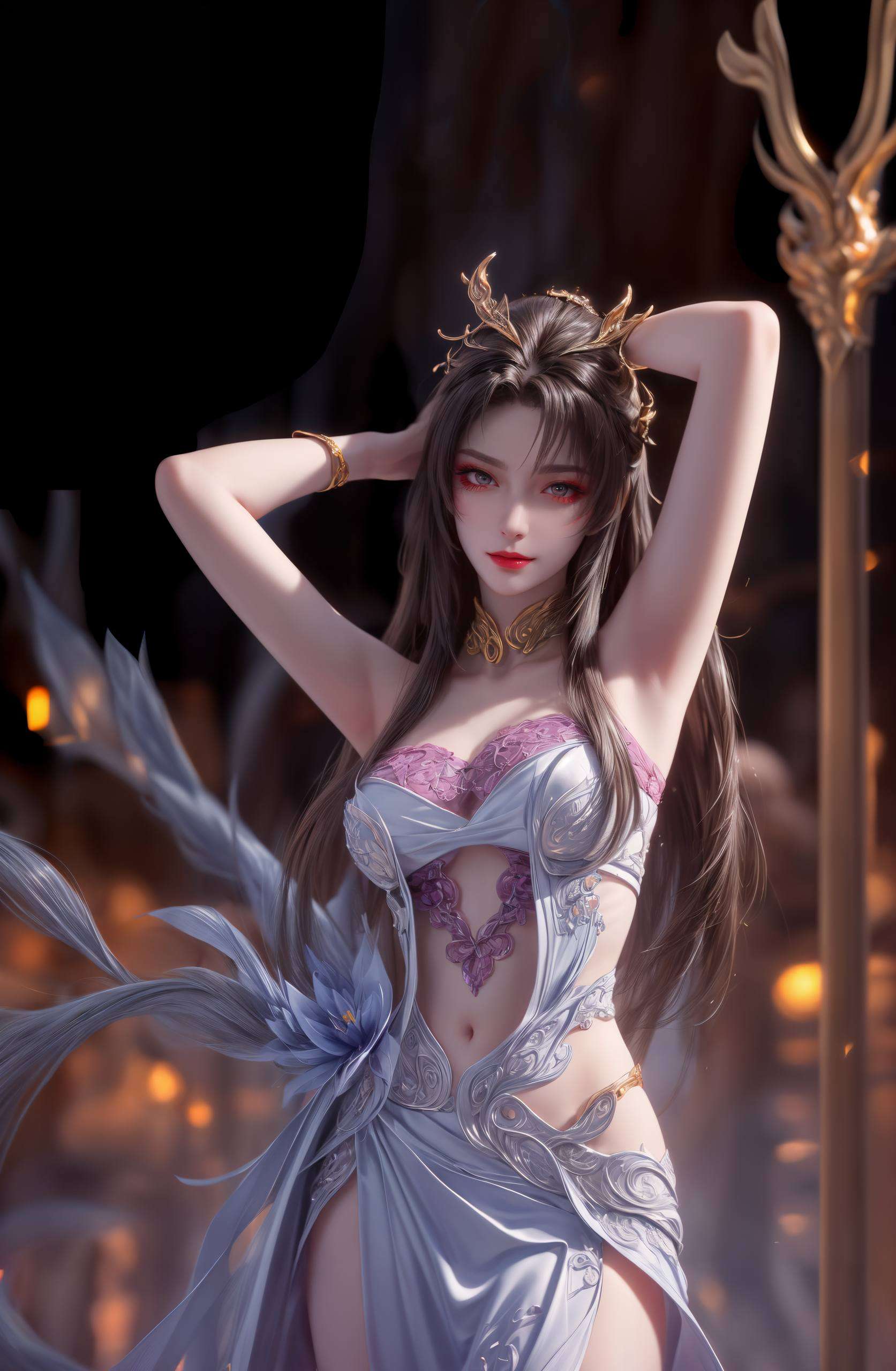 每一帧都是动漫美女的极致呈现为你的iPad增添一抹神秘与浪漫
