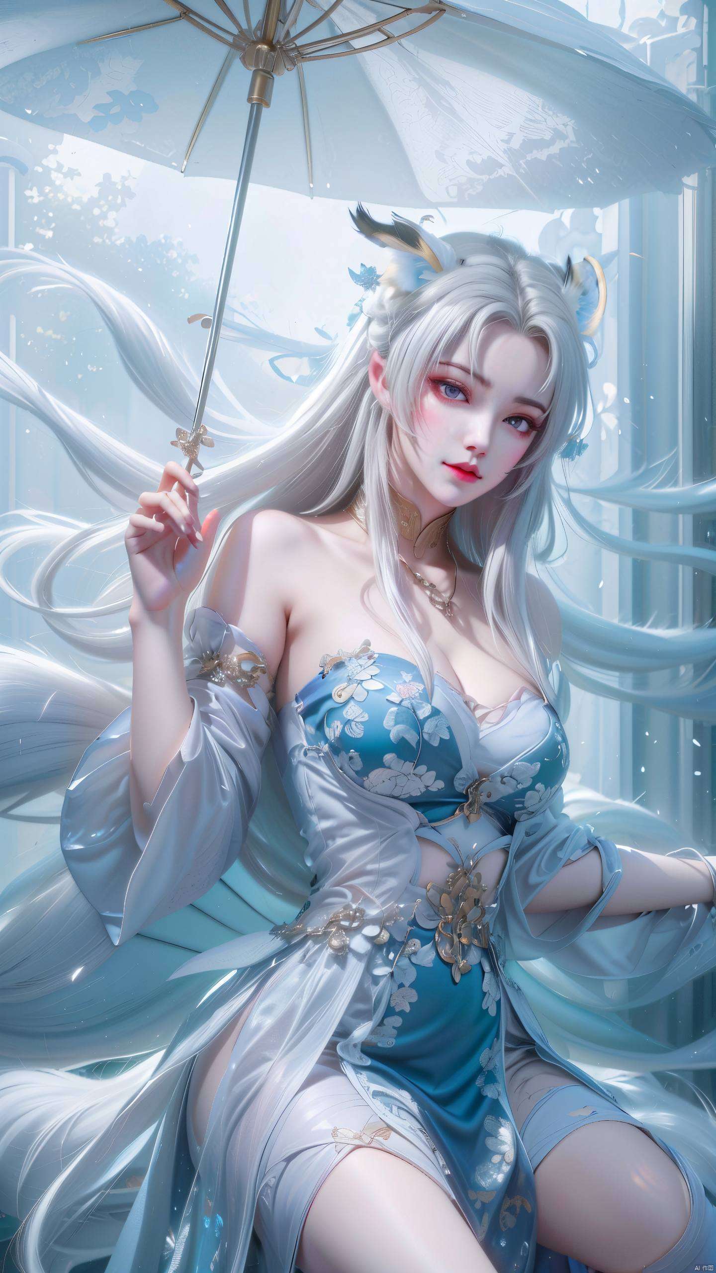 完美世界里的天狐仙子以其独特的玄幻魅力