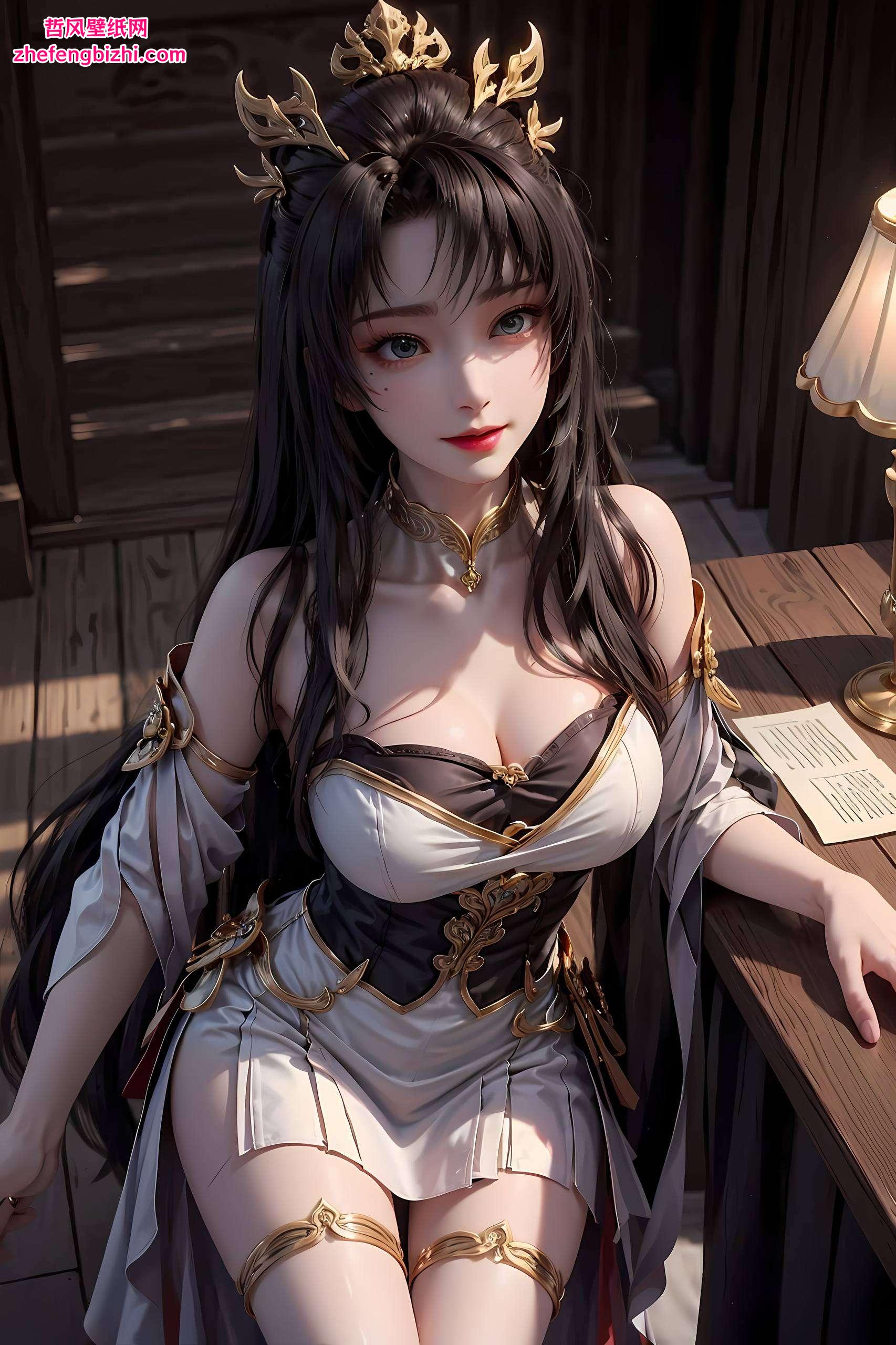 为你的电脑桌面增添了一抹玄幻的色彩将她的灵动与美丽完美呈现