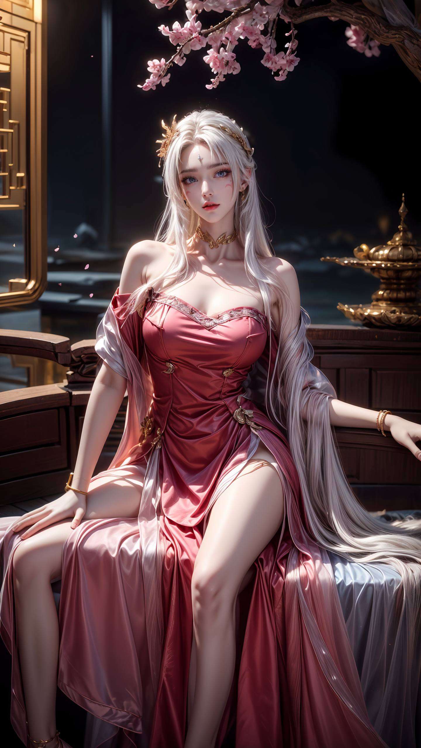 天狐仙子的身影犹如一颗璀璨的明珠我总会沉浸在那份国漫女神的优雅与神秘之中