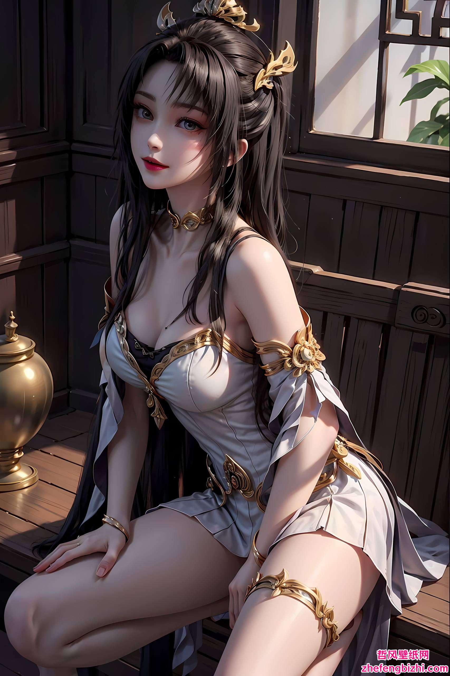 她的美都似乎能让人感受到国漫之美