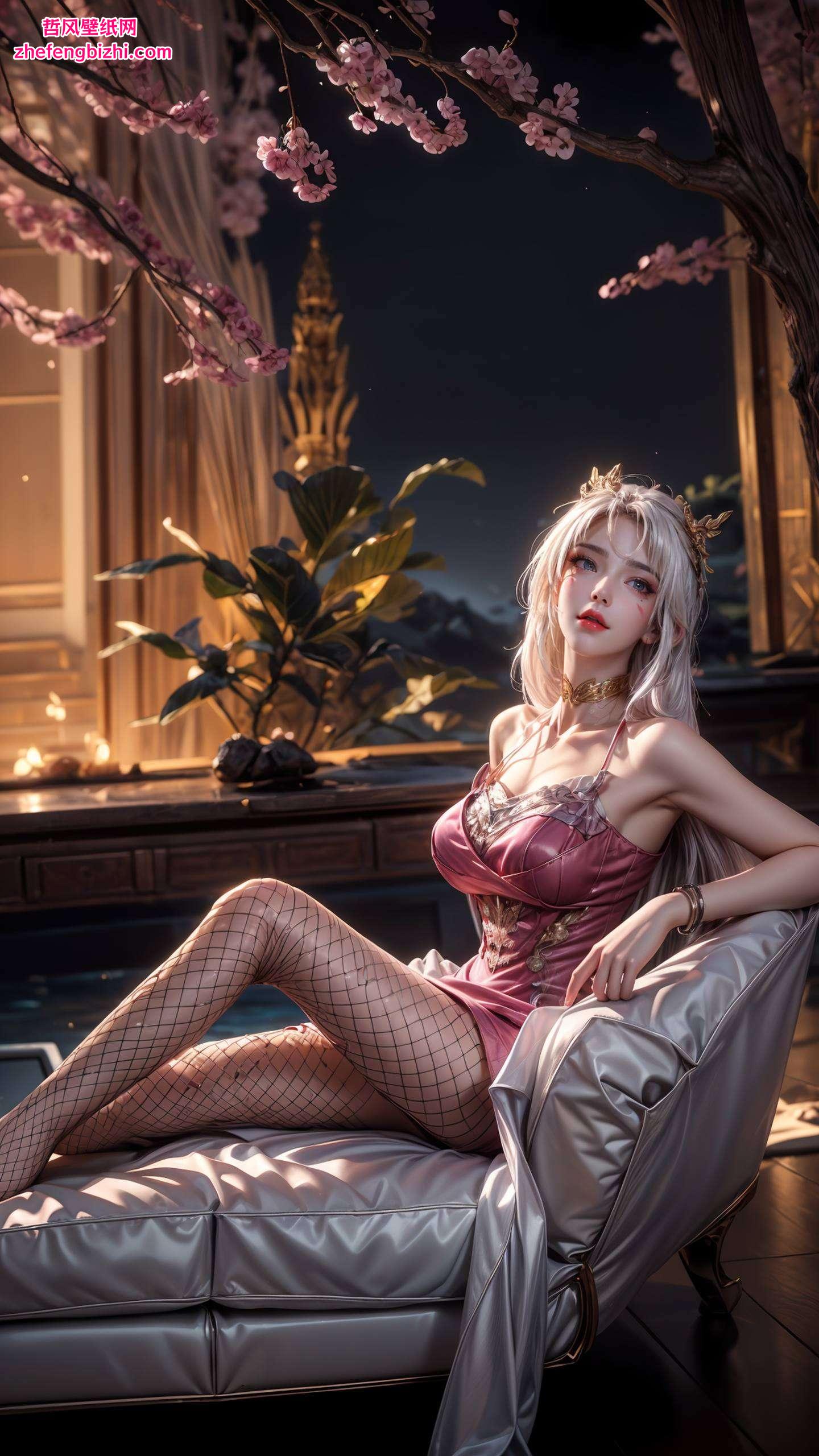 每当看到她的壁纸她那飘逸的衣袂、灵动的眼神