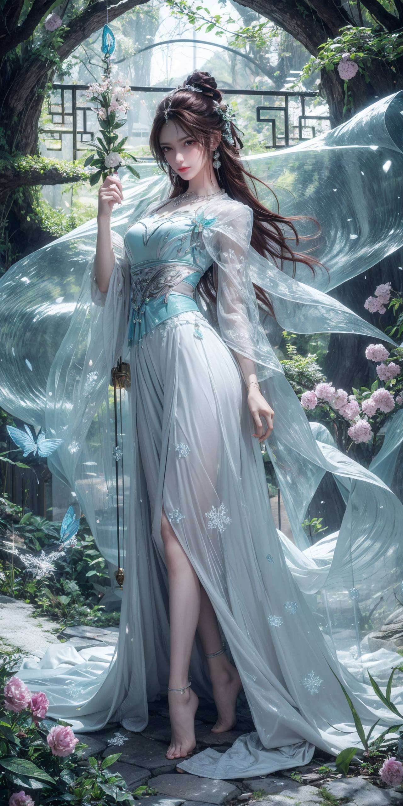 叶倾仙将国漫女神的柔美与力量完美融合