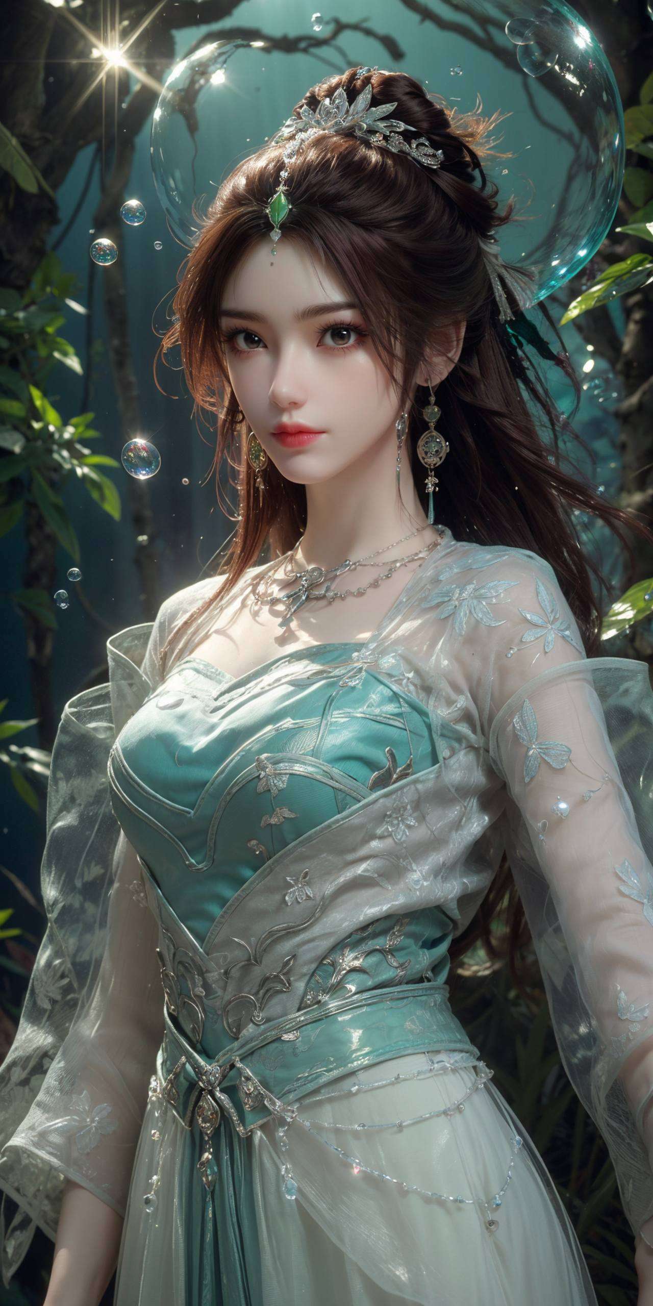 让你的电脑屏幕瞬间变身国漫女神的画廊吧！叶倾仙今天给大家带来一款超级迷人的叶倾仙动态壁纸！这位国漫界的女神
