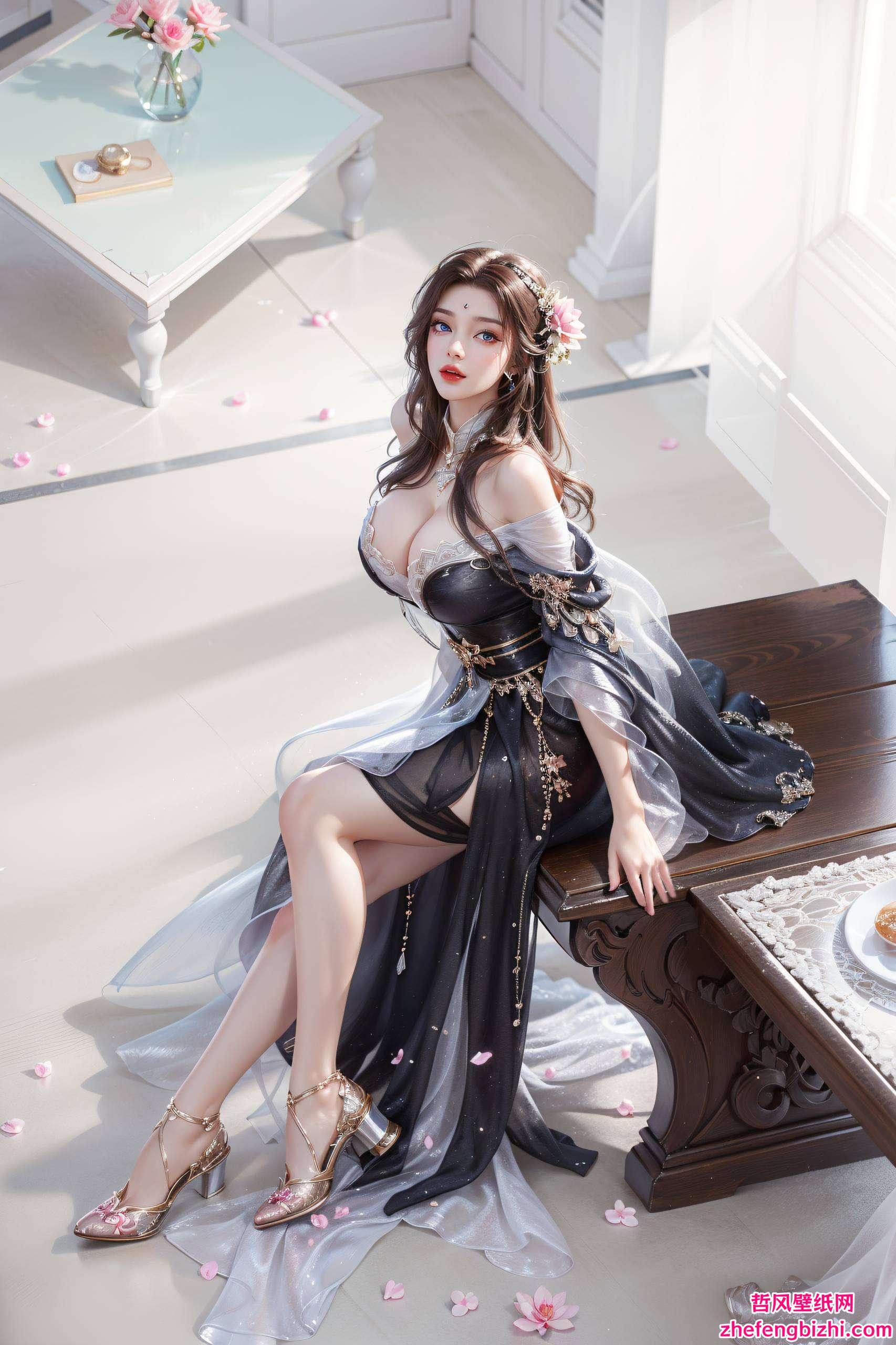 这款完美世界月婵壁纸快来下载这些免费的月婵动态壁纸