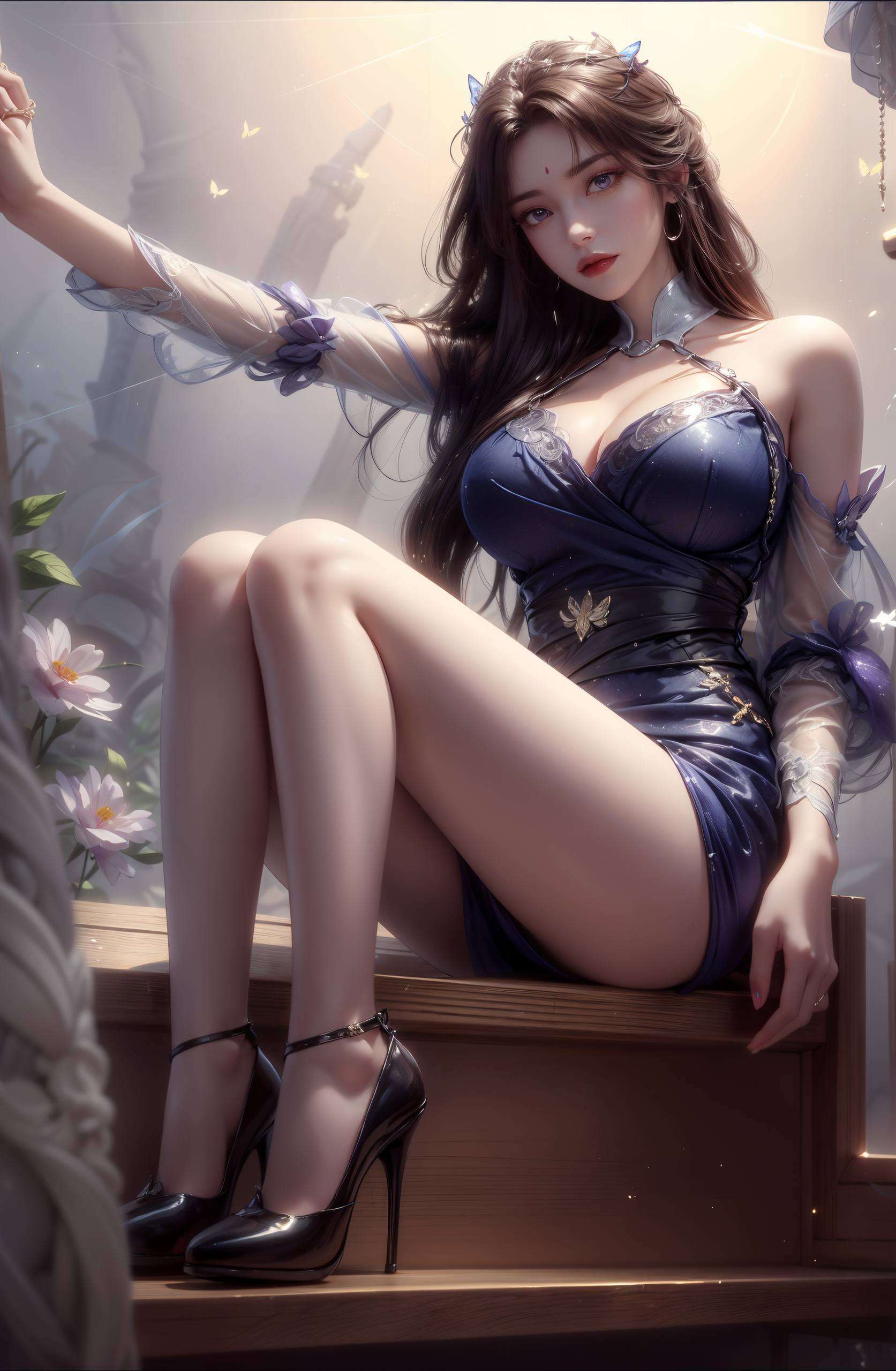 今儿个给大家带来一款超级养眼的福利——AI生成的月婵仙子壁纸！这可不是一般的壁纸哦满足你对美的所有幻想！快来感受一下这份来自国漫的浪漫吧