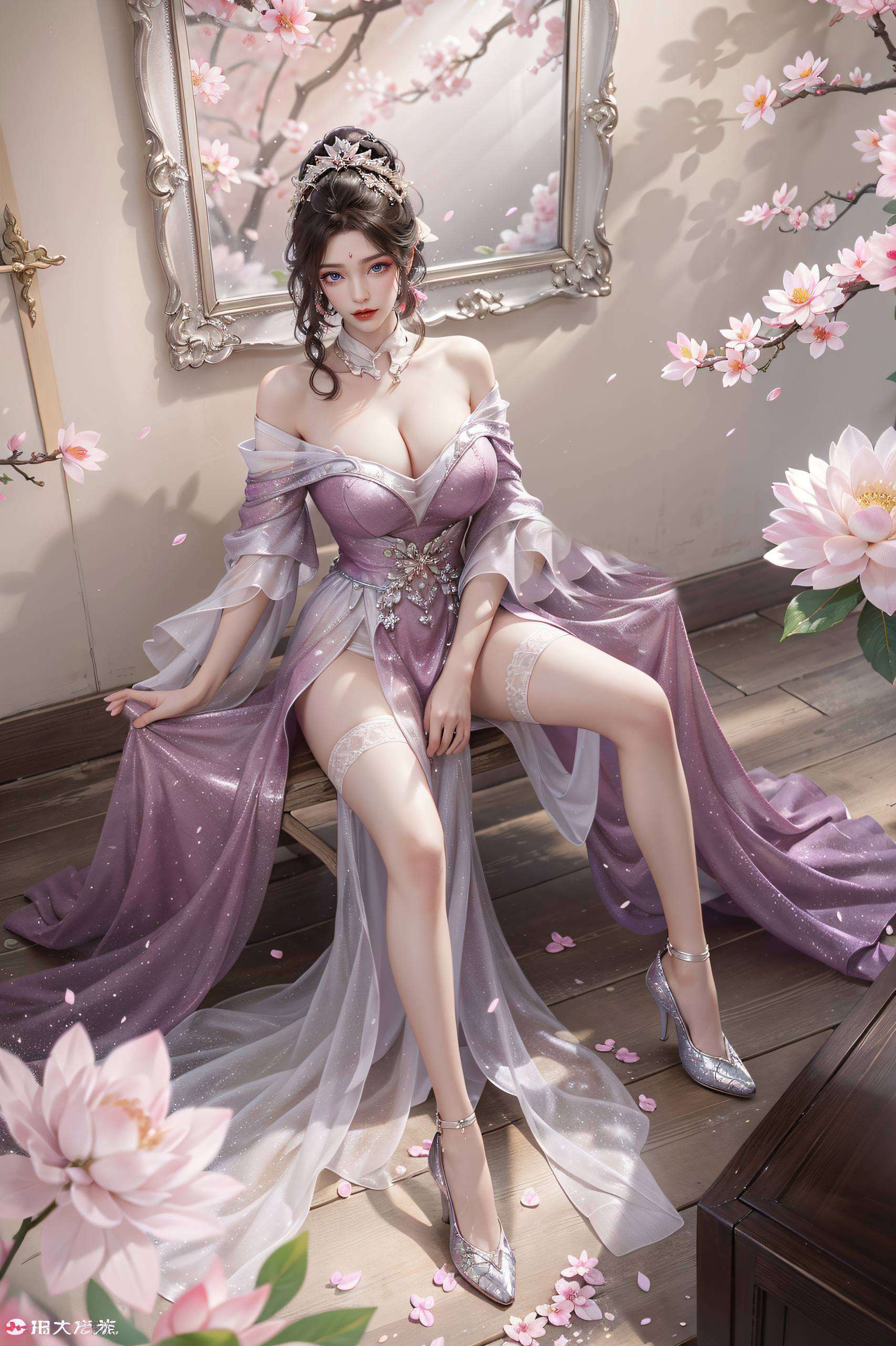让你的电脑瞬间变身国漫女神画廊嘿