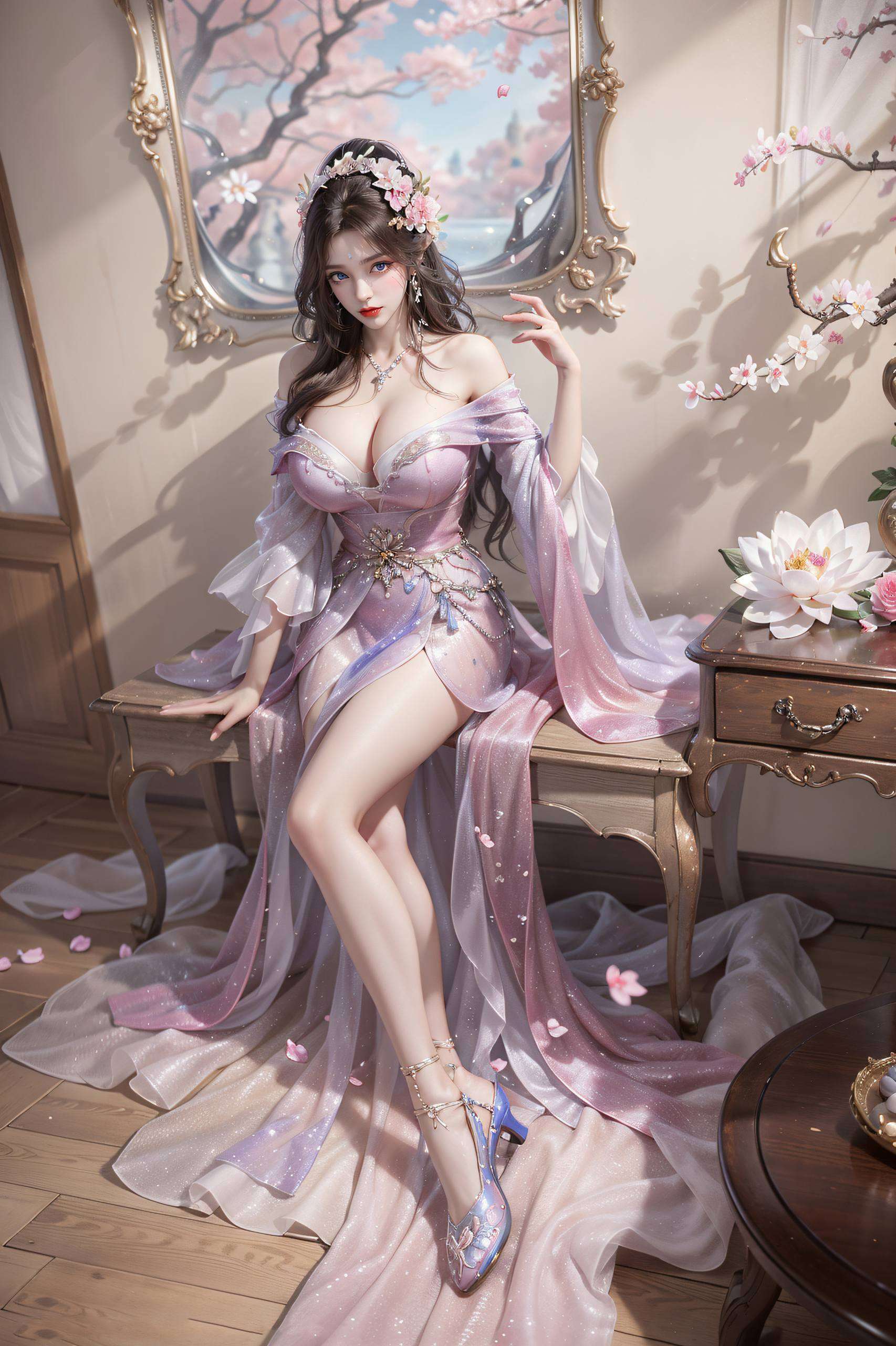 成为了无数动漫美女迷心中的最爱月光如水