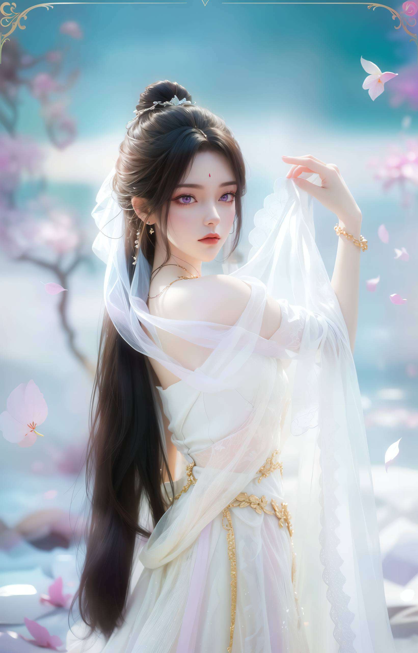 都仿佛带着一股淡淡的玄幻气息这款壁纸