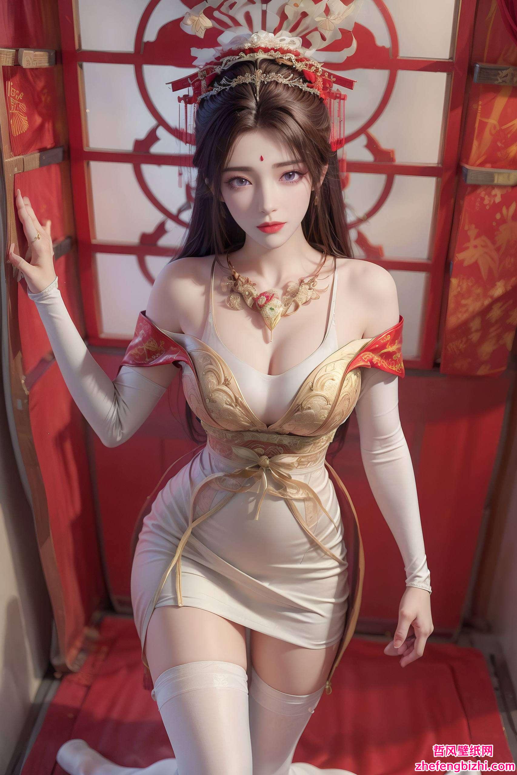是不是超开心？别犹豫啦小可爱们！今天给大家带来一款超级Q萌的月婵动漫动态壁纸哦！这位国漫女神不仅美得让人心动