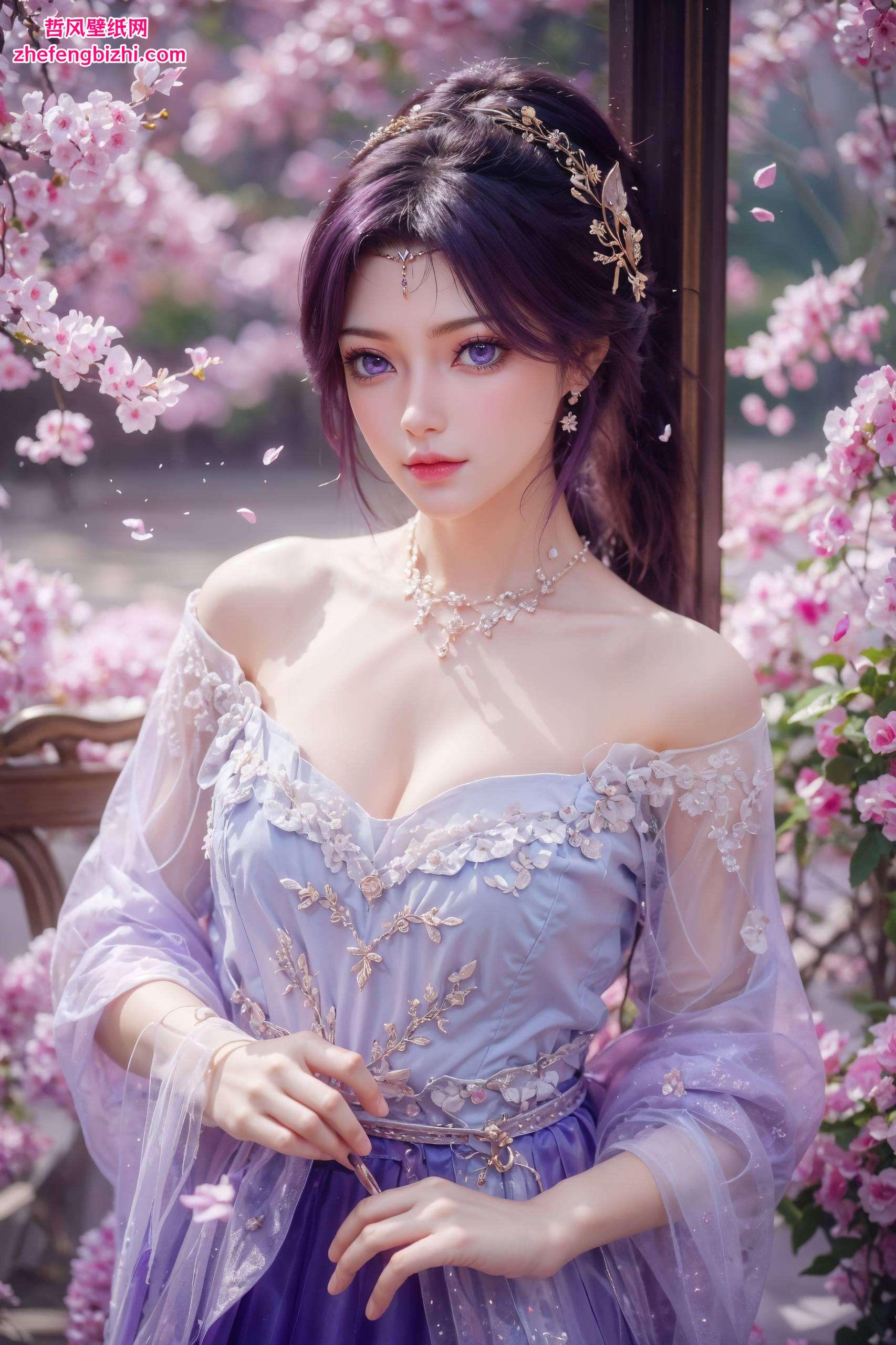 融合国漫之美那飘逸如仙子的国漫女神