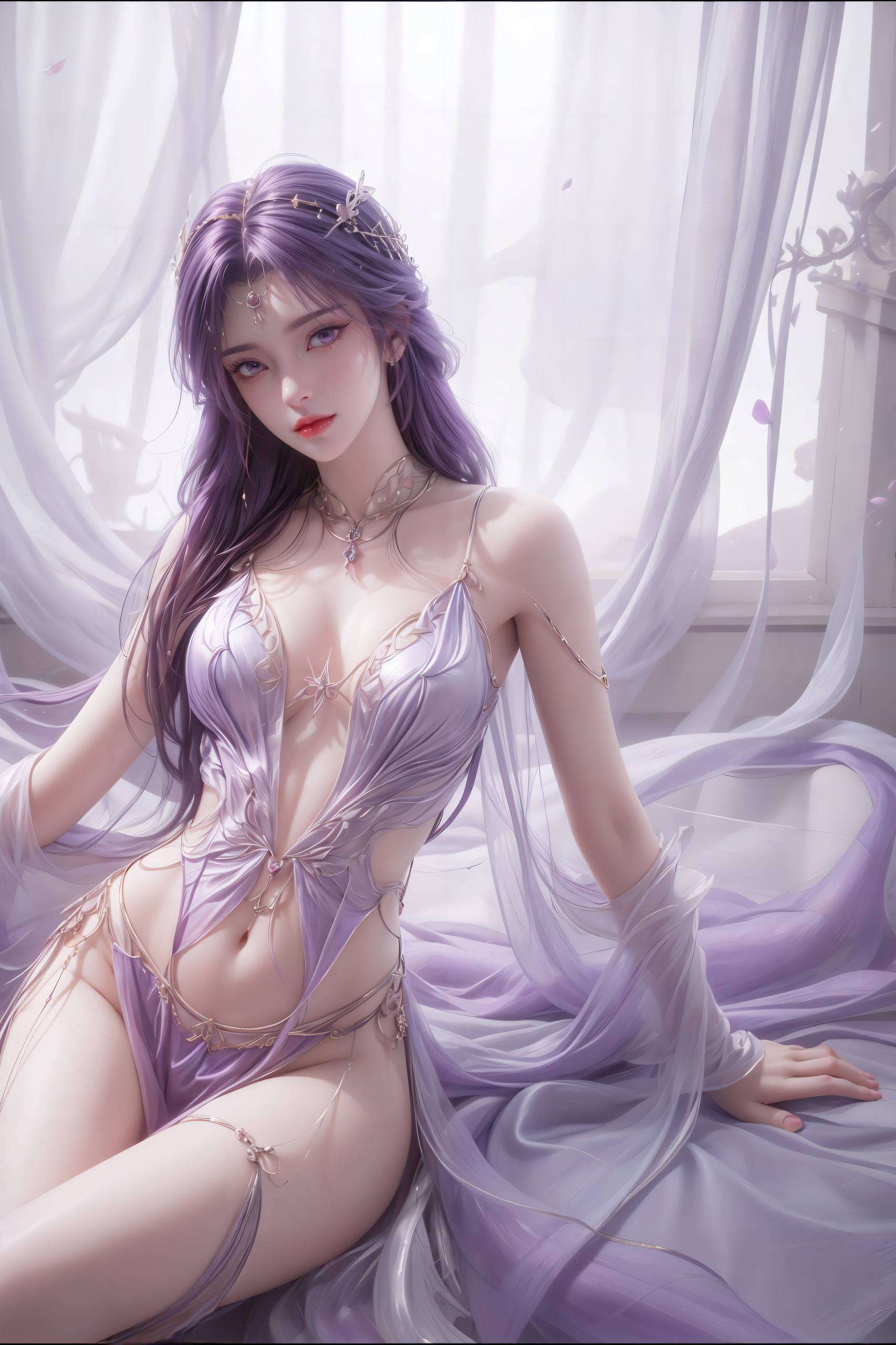 探寻国漫之美神图完美世界中的云曦女神