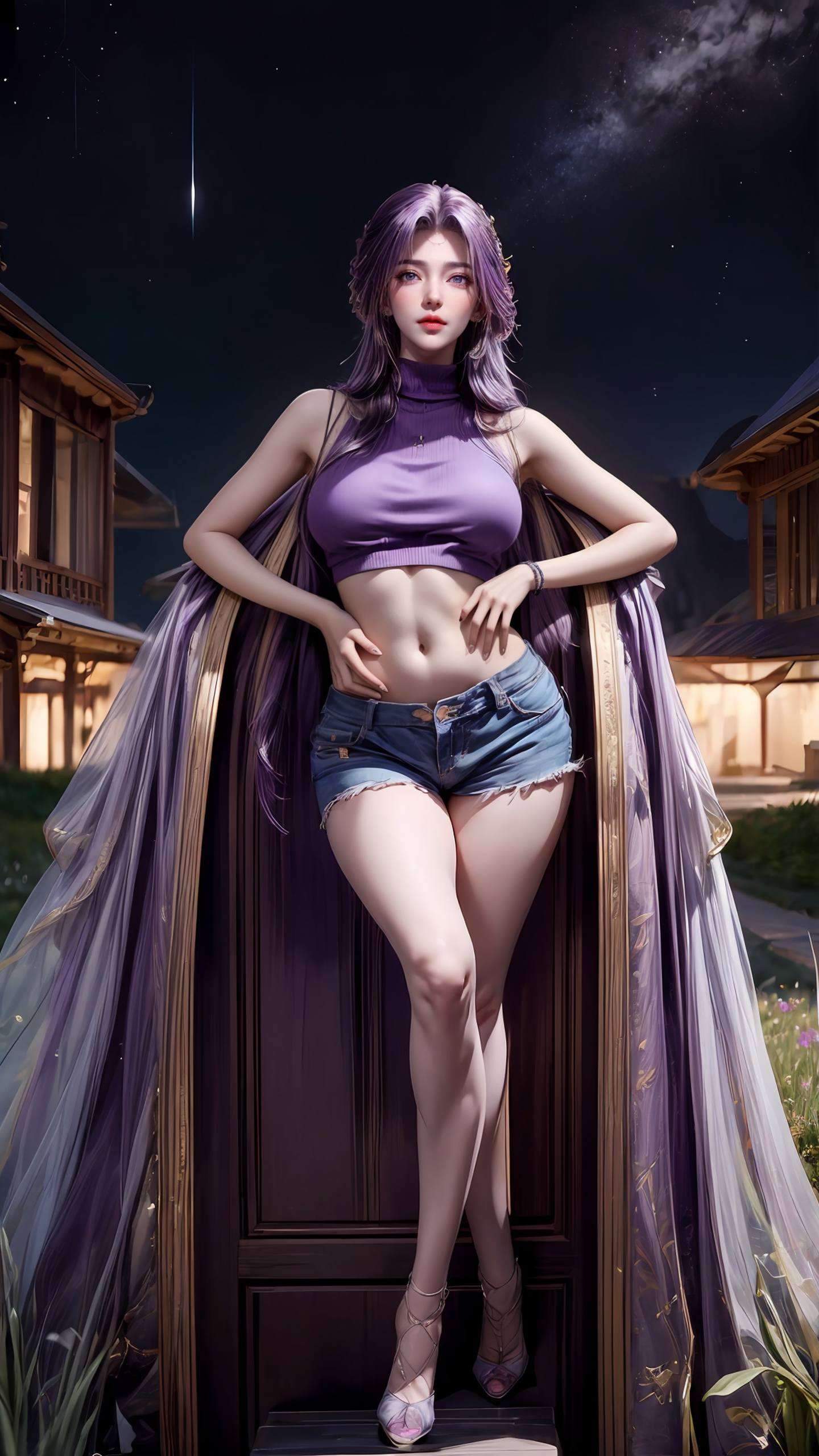 捕获了无数二次元爱好者的心这幅作品将完美世界的精髓浓缩于每一像素之中