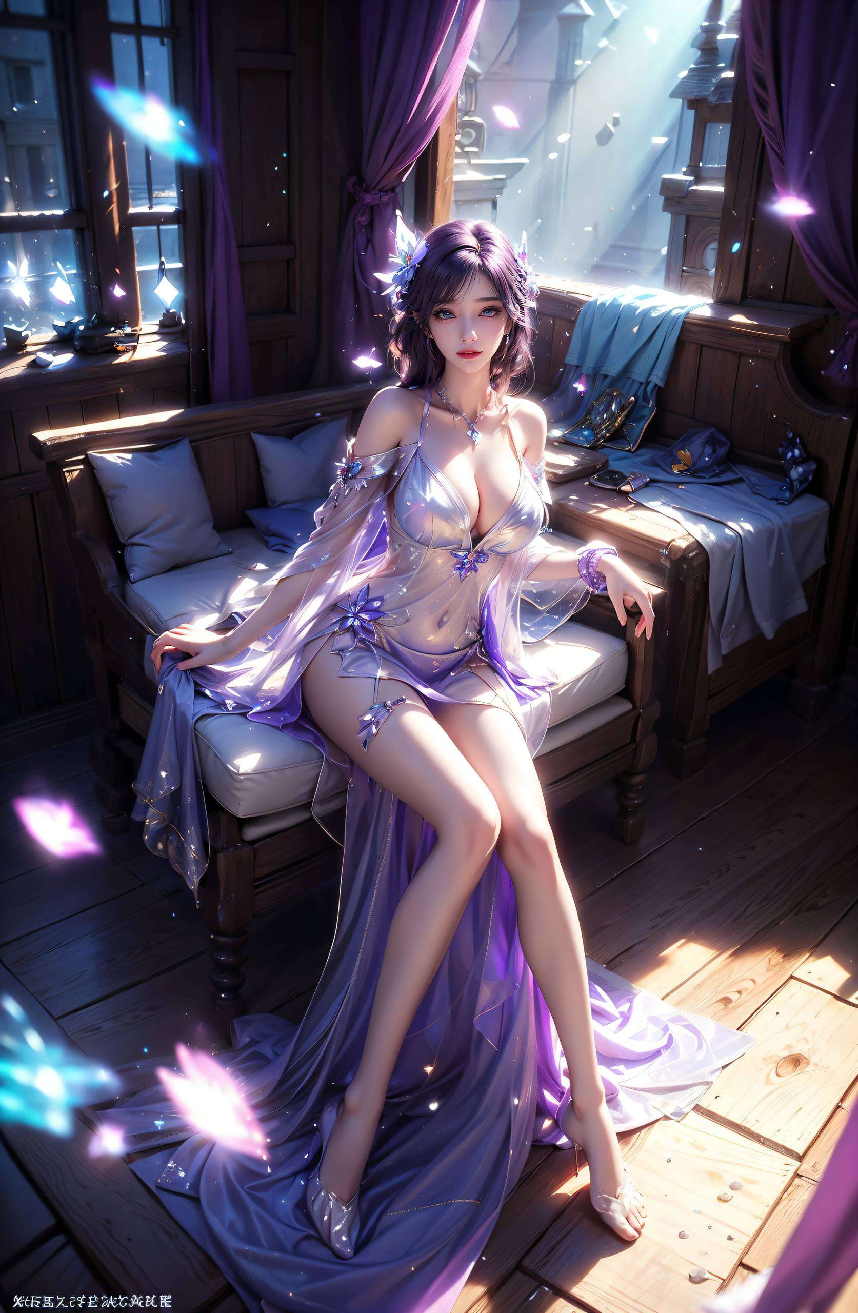 在这绚烂的国漫世界里云曦女神的魅力令人神往