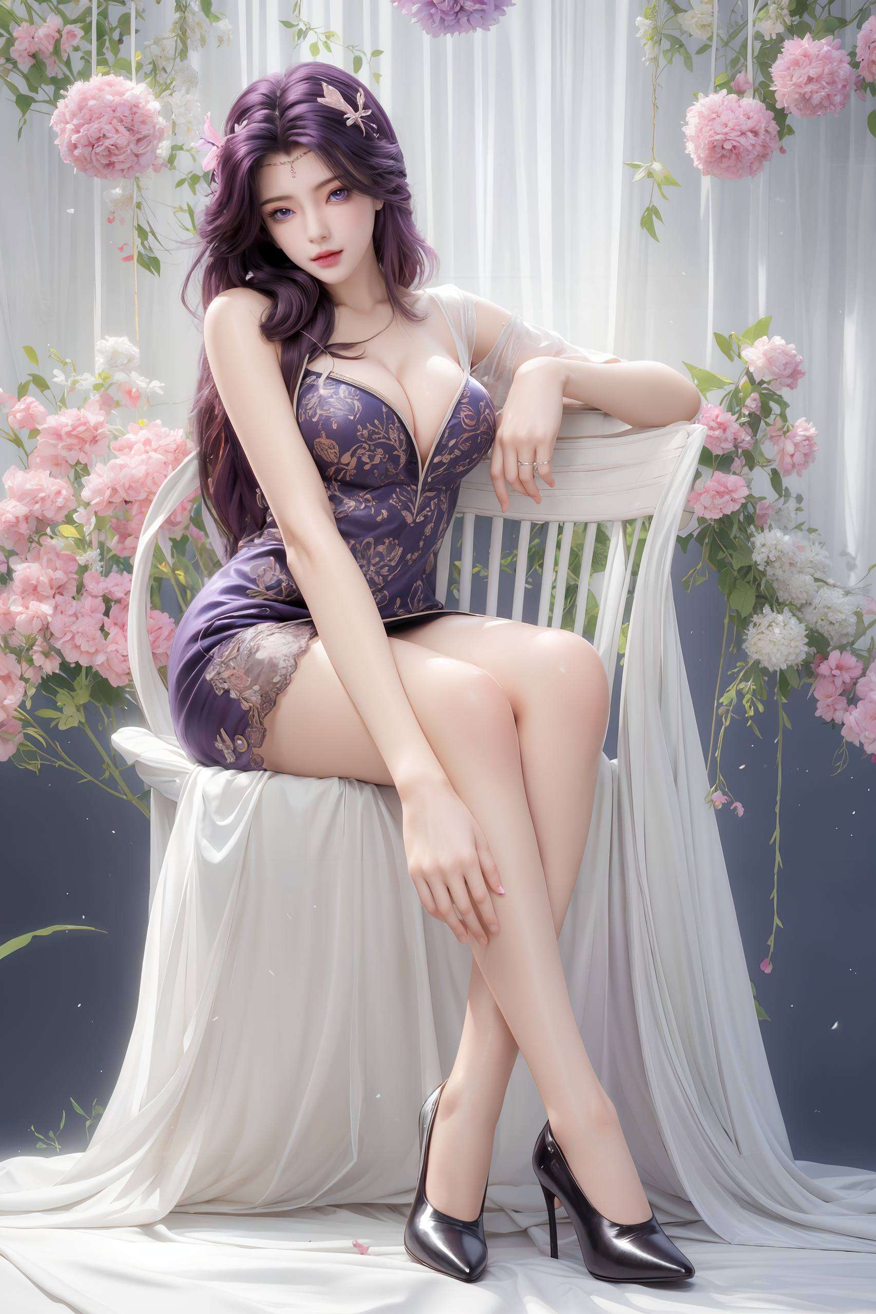 每一幅都是对国漫美女形象的一次致敬让iPad屏幕成为展示国漫之美的舞台