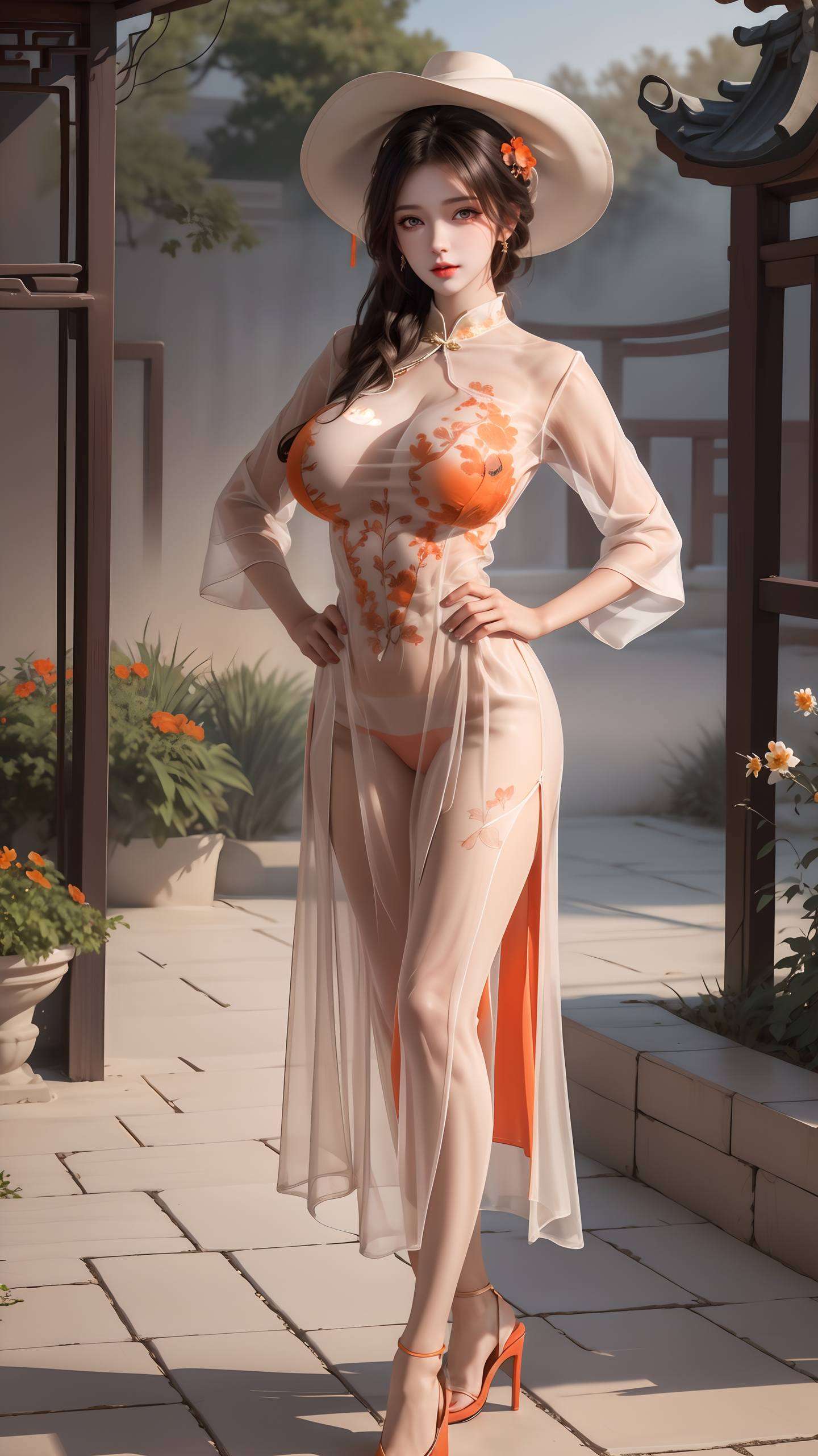 还融合了国漫的玄幻元素不仅完美展现了她的柔美风姿