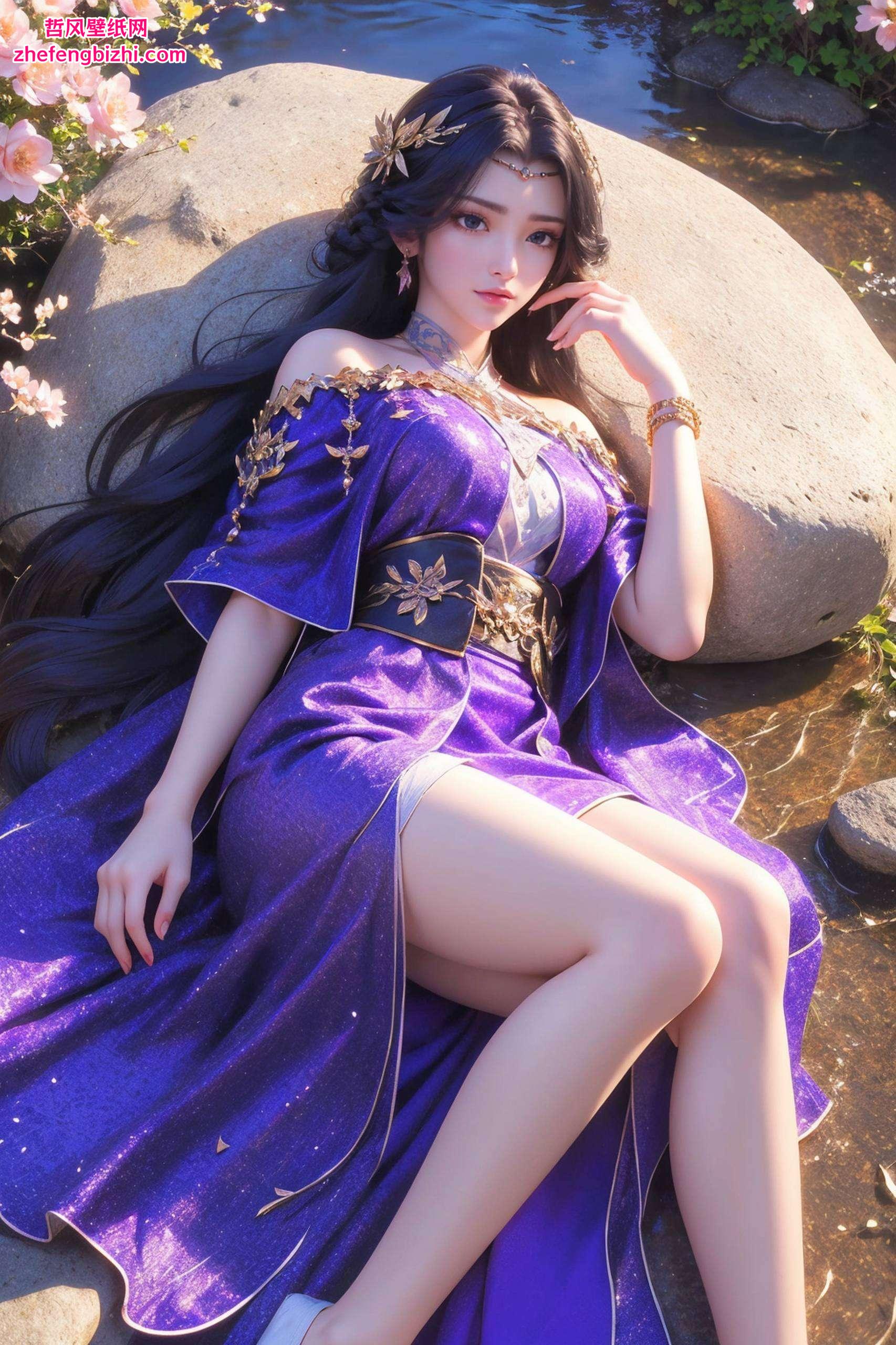 将她的美艳与玄幻世界完美融合云曦