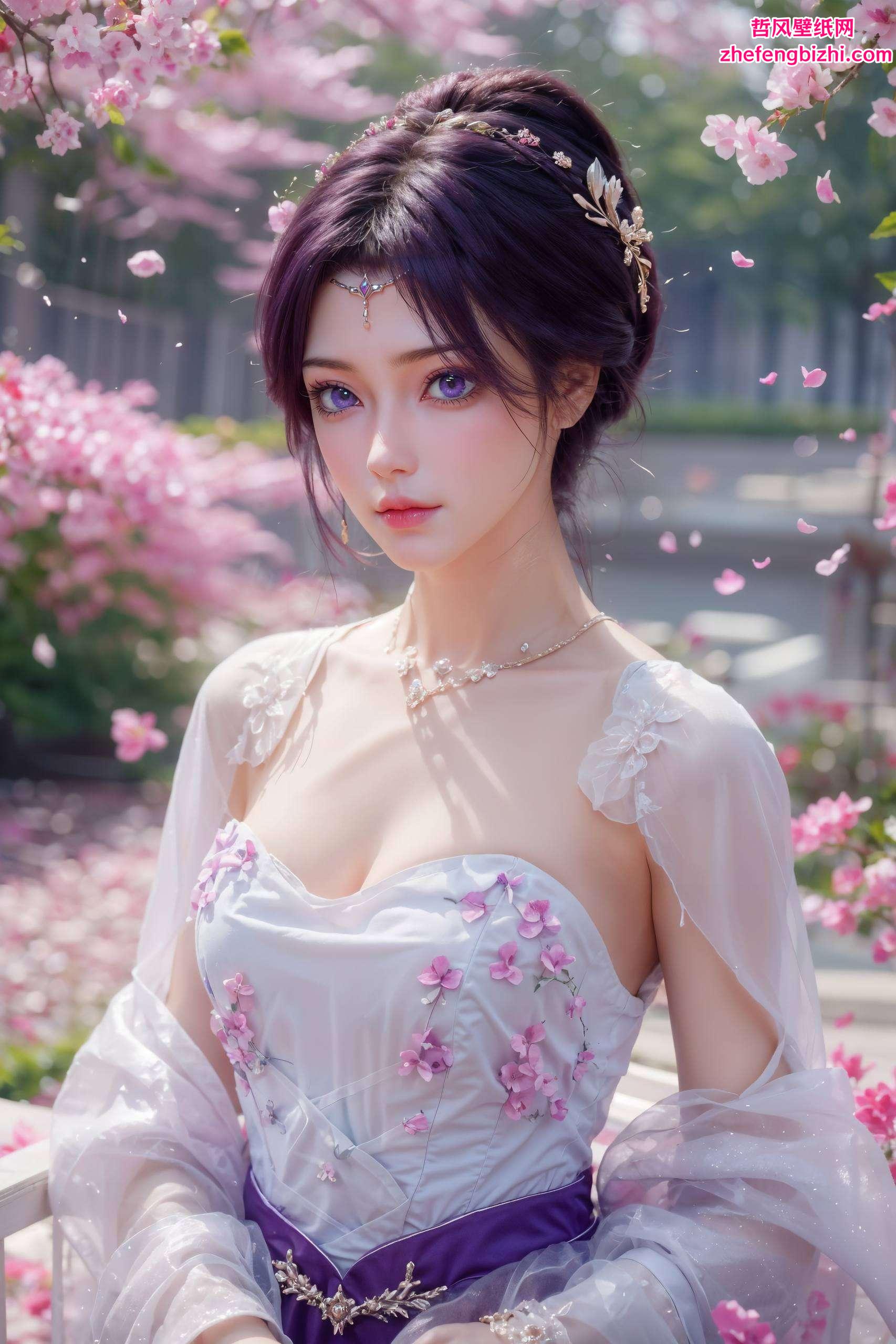 让你的手机瞬间变身国漫女神的舞台吧！那活泼可爱的模样