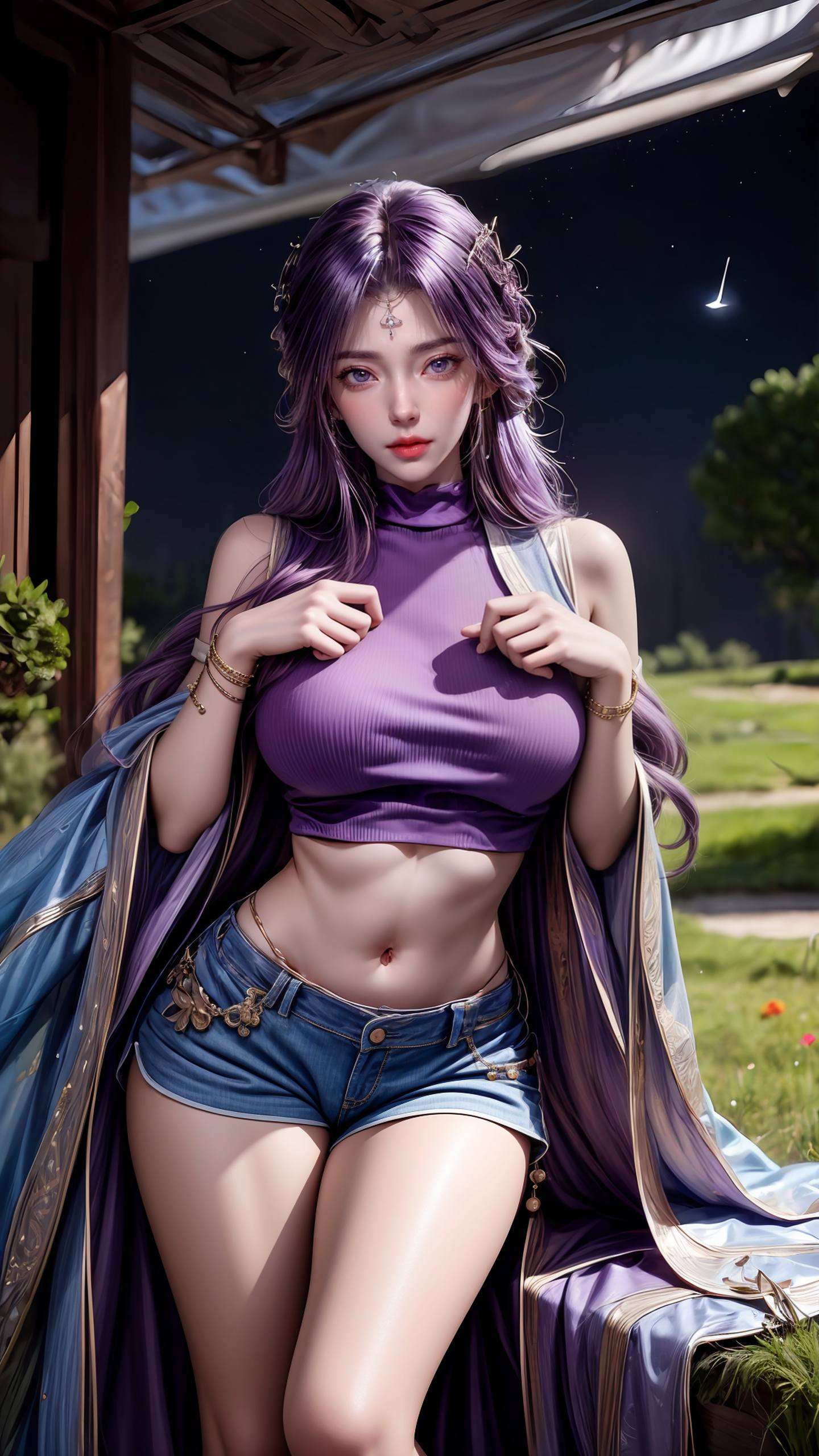 还是她那婀娜多姿的身姿将美杜莎云曦的美丽和魅力展现得淋漓尽致
