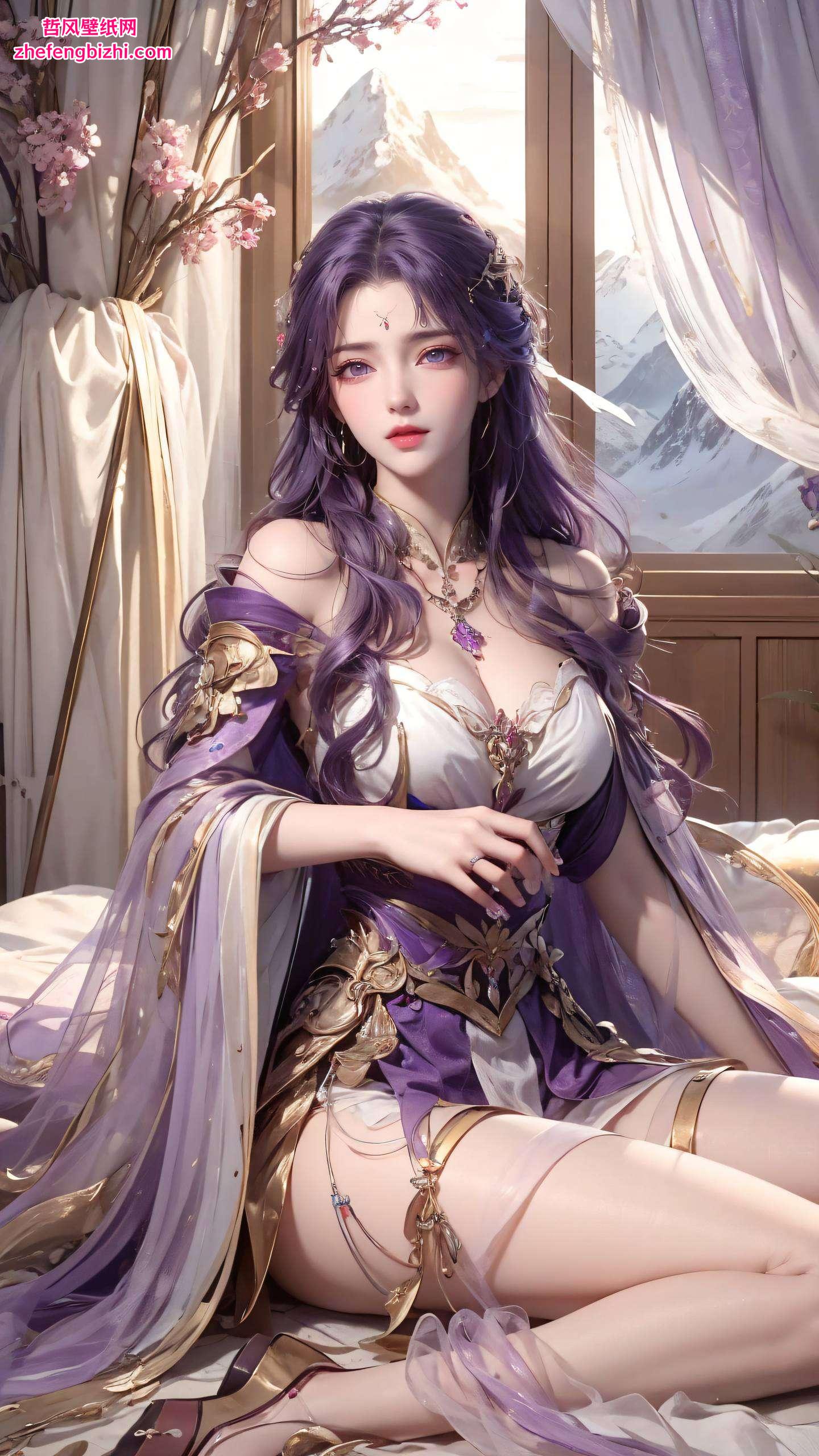 每天都能享受到视觉盛宴站在完美世界的云端