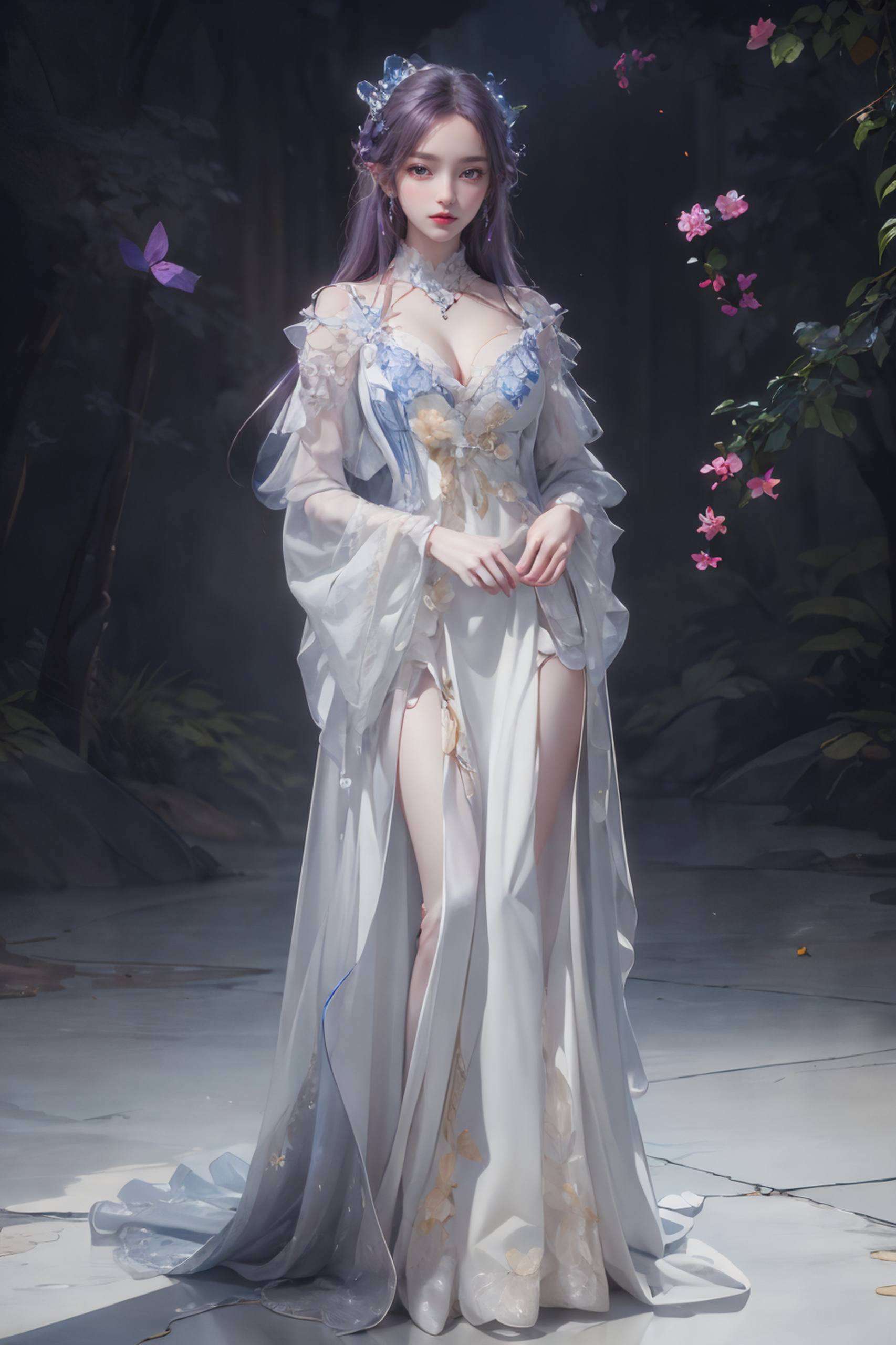 将国漫女神云曦的绝美风华映入眼帘融合了完美世界的玄幻色彩