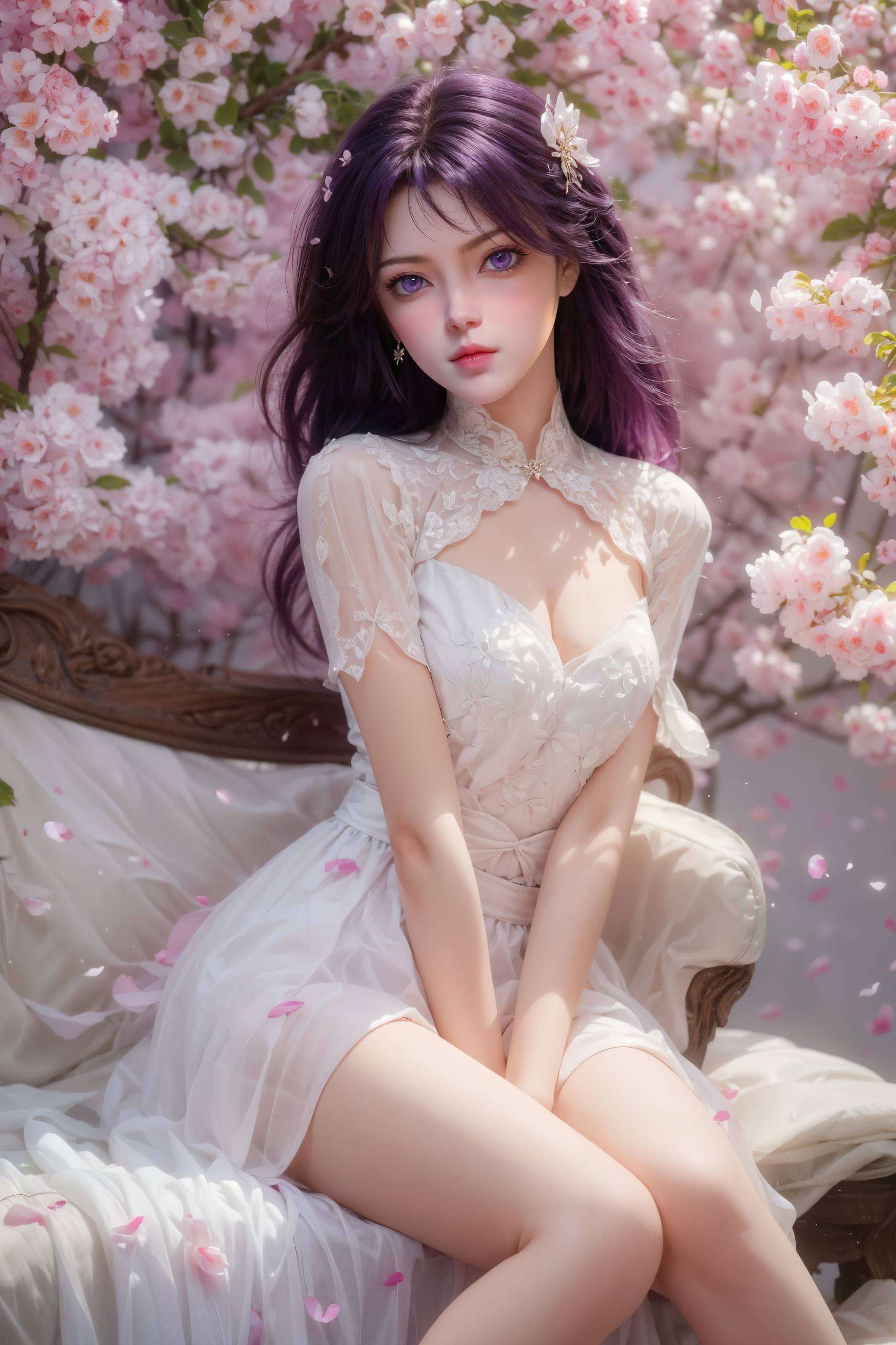 带来了紫色完美像素的细腻之美这幅桌面装饰图