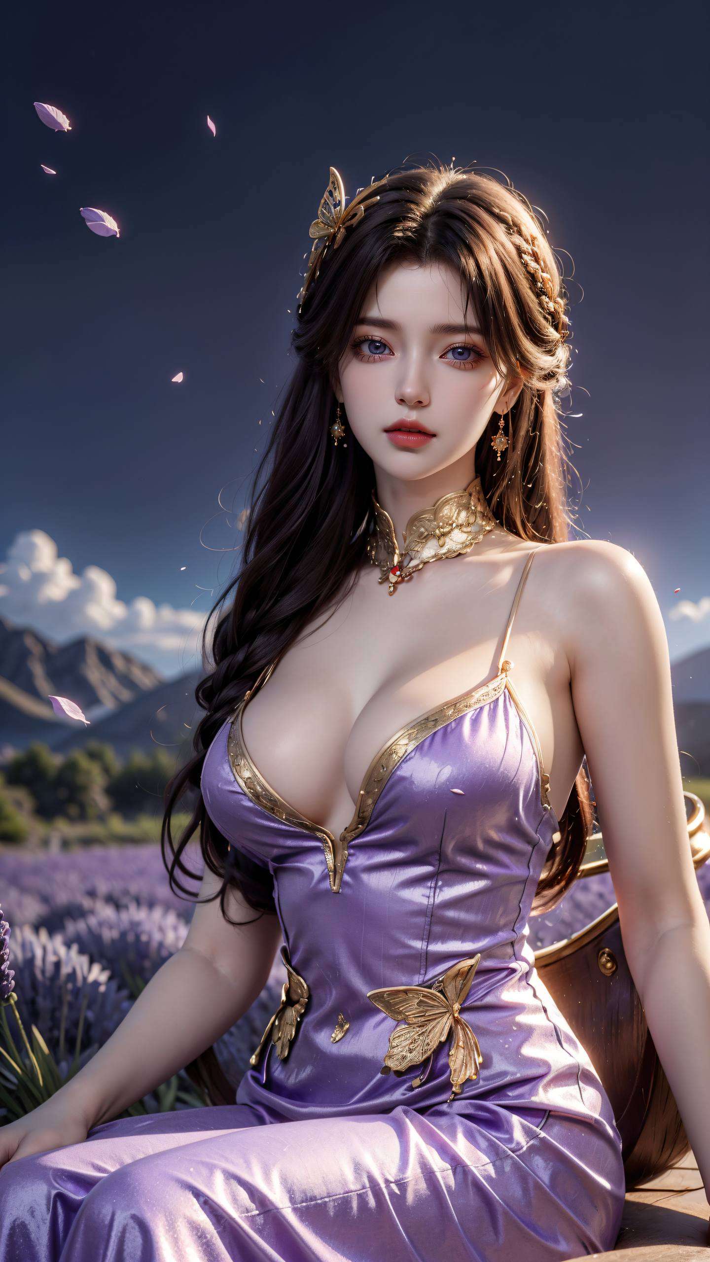 云曦同学那双电力十足的大眼睛让人看了只想大喊：“这是哪位神仙姐姐啊
