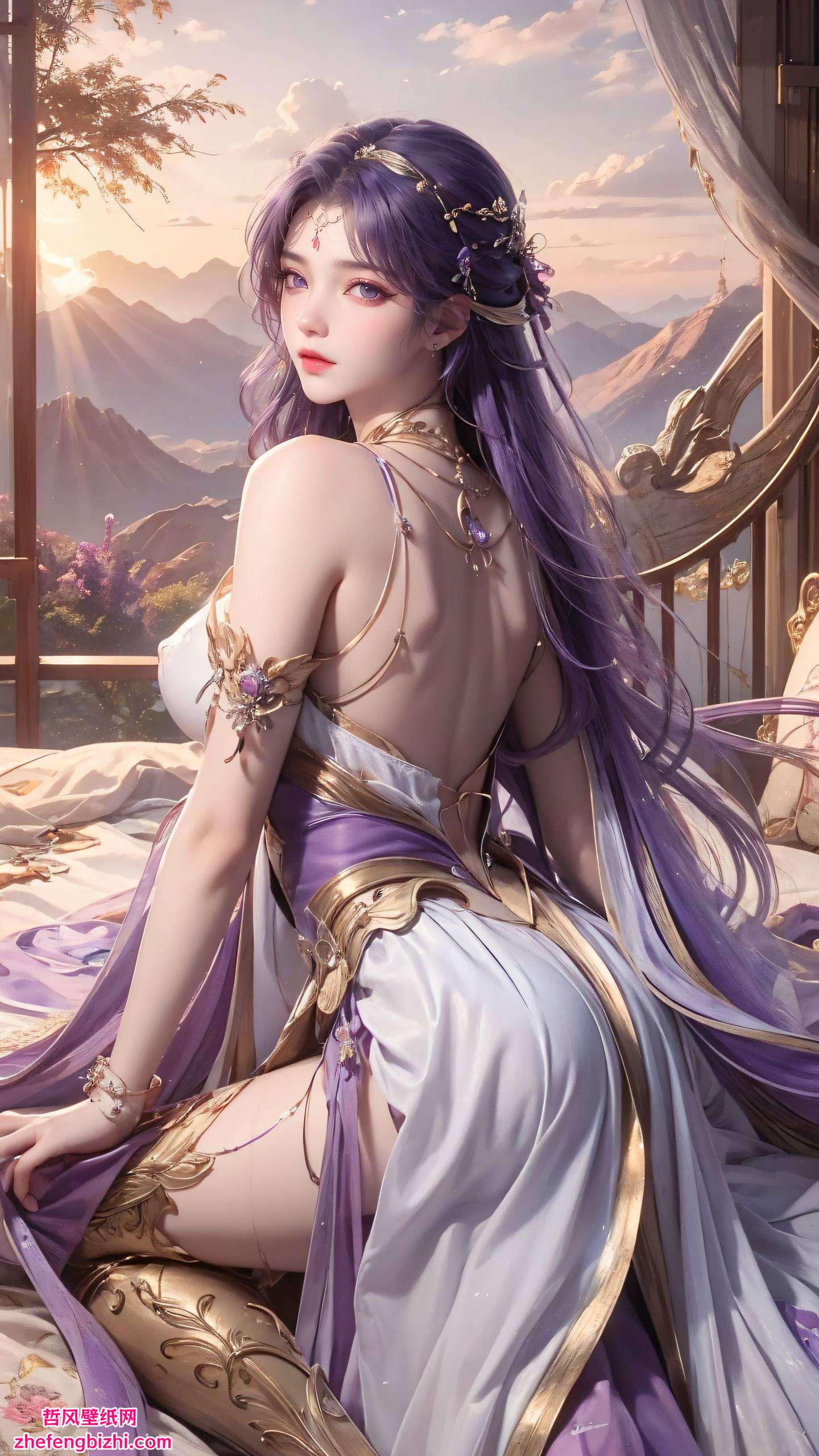 而当这份美丽被定格在高清壁纸之中无论是动漫女神的柔美