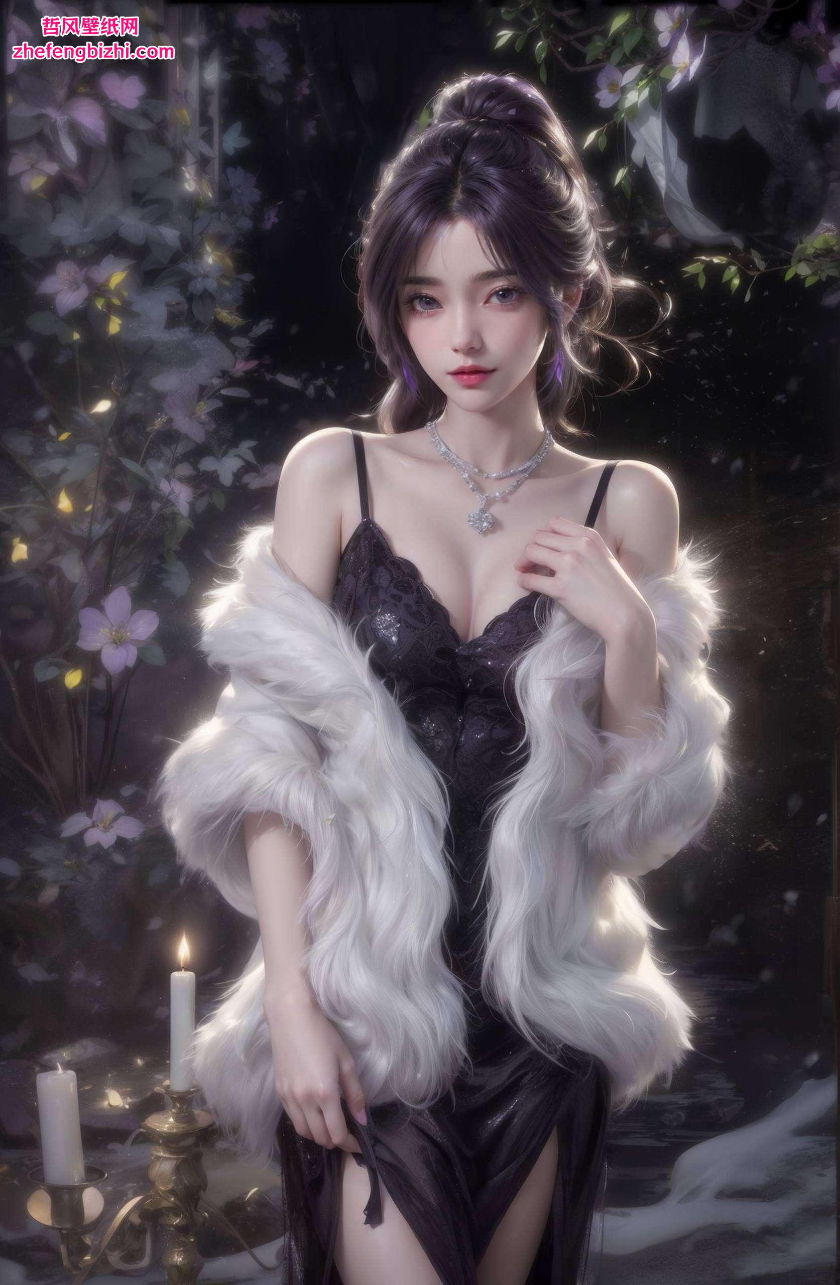 她的身影更让国漫女神与美女的魅力得以尽情展现