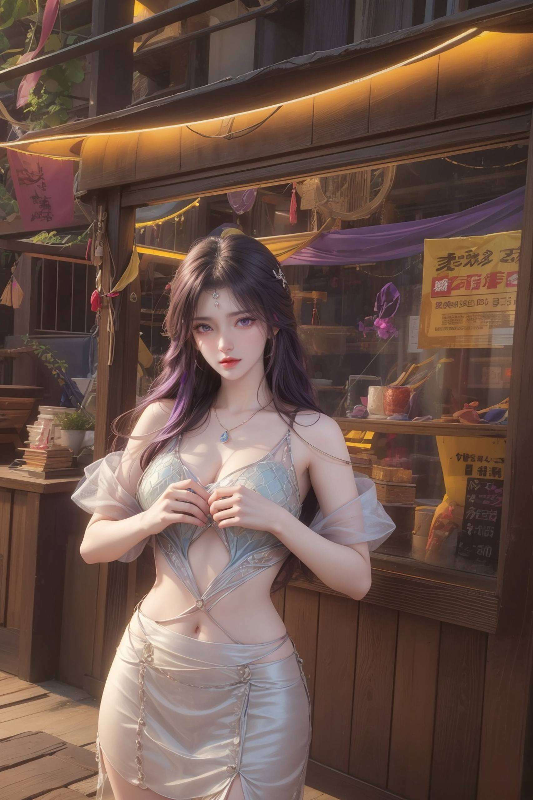 都像是画卷中走出的女子今天给大家带来一份超美的视觉盛宴！🌟 这不
