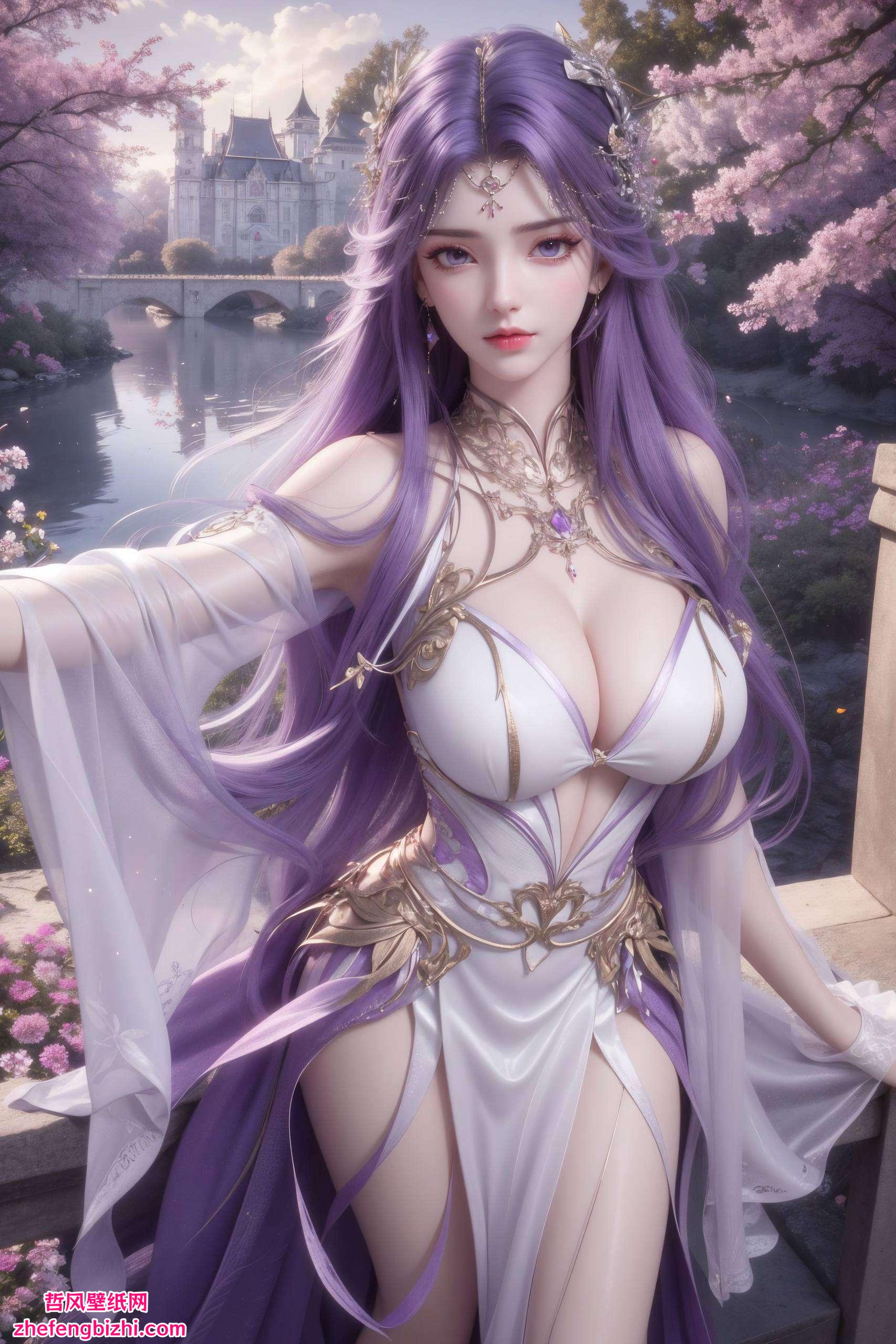 这款高清的全身壁纸让她的优雅与灵动