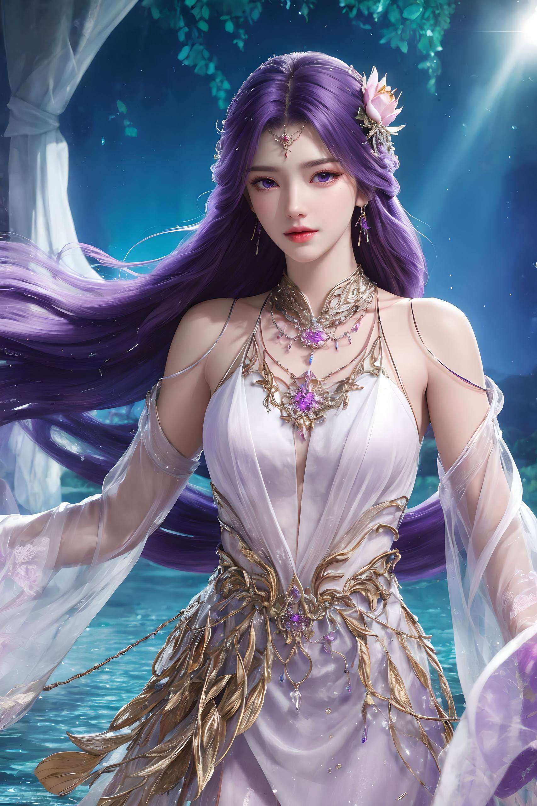 她的每一次凝眸动漫美女的魅力