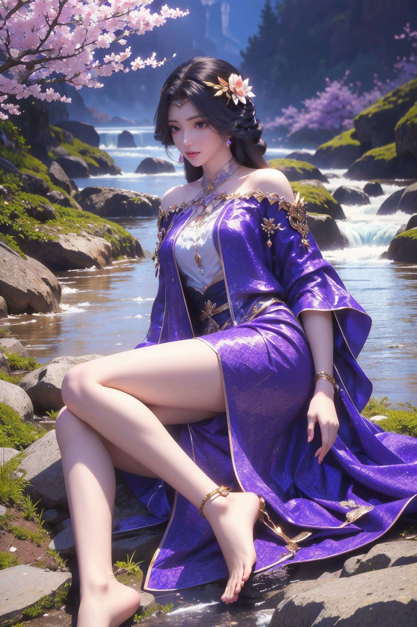 如同完美世界中的一抹清新色彩每一款以云曦为主题的国漫壁纸