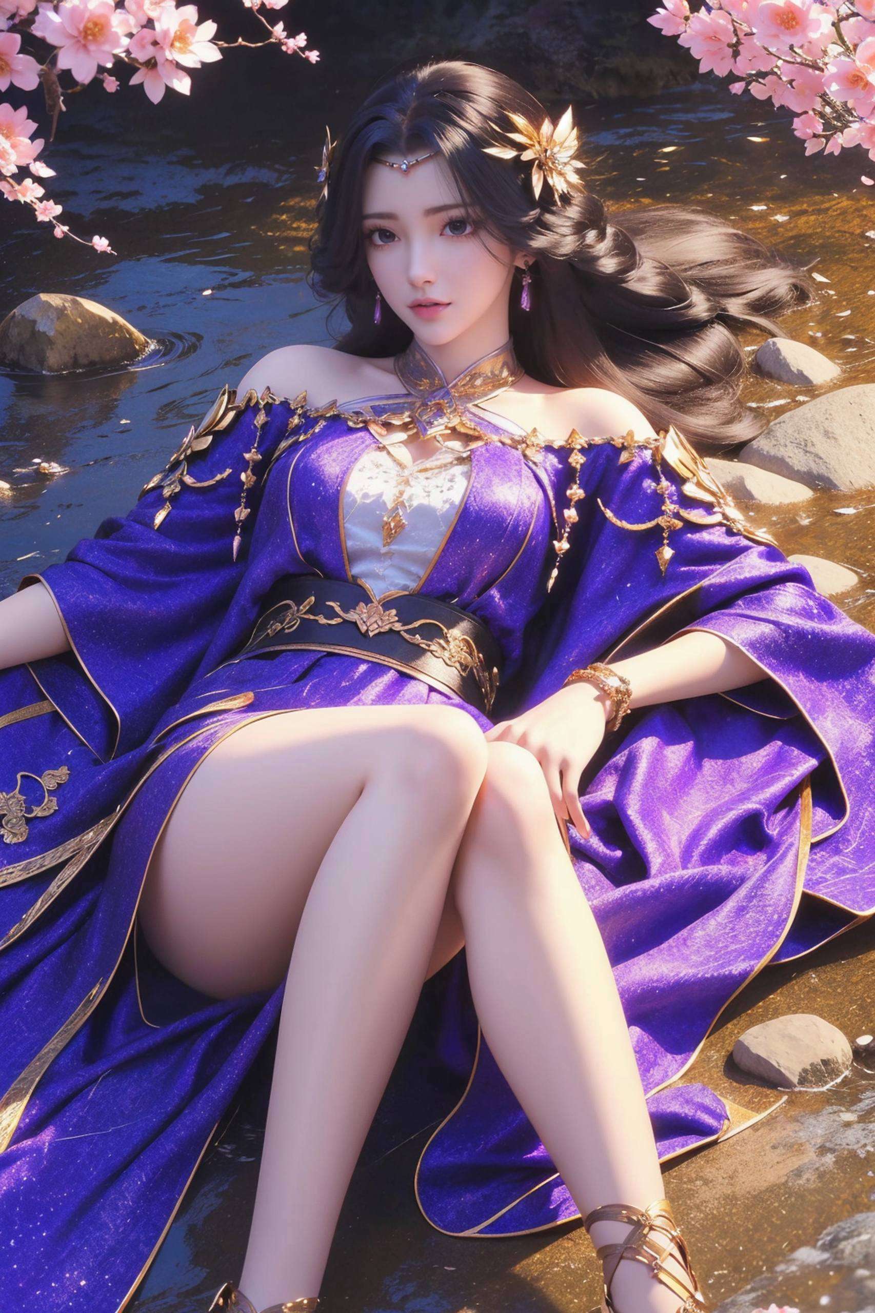 云曦小仙女来啦！这位国漫界的颜值担当做你的专属小女神吧！”