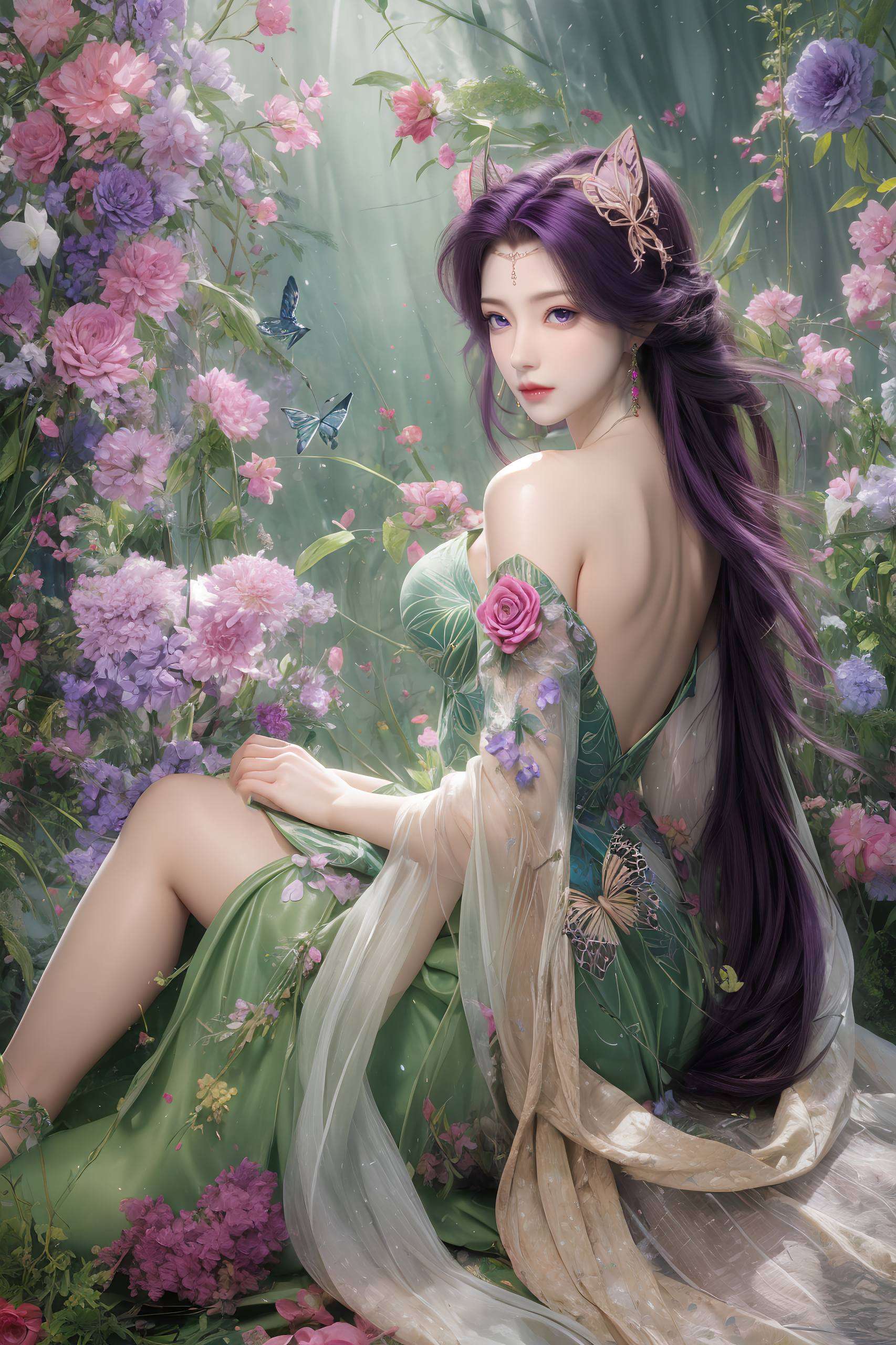 嗨呀让人忍不住想要拥抱！😍

再来看看这些动漫美女