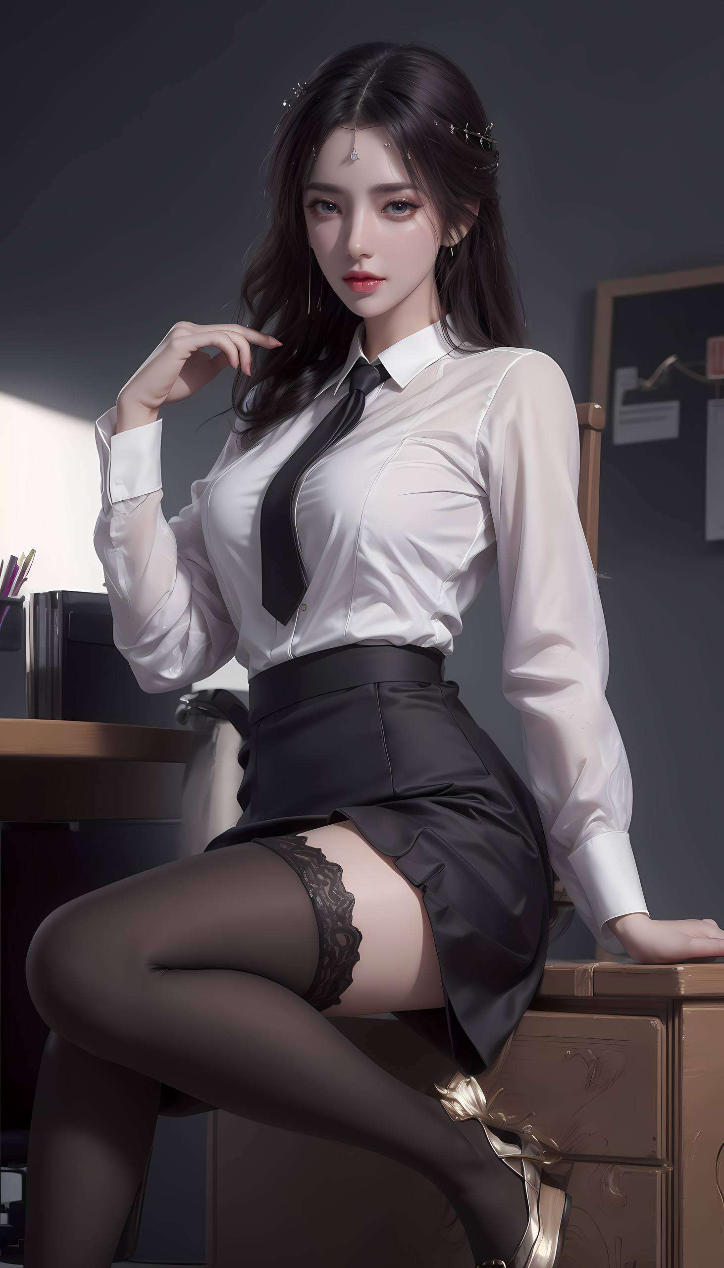 她那婉约的身姿她们在屏幕上流转