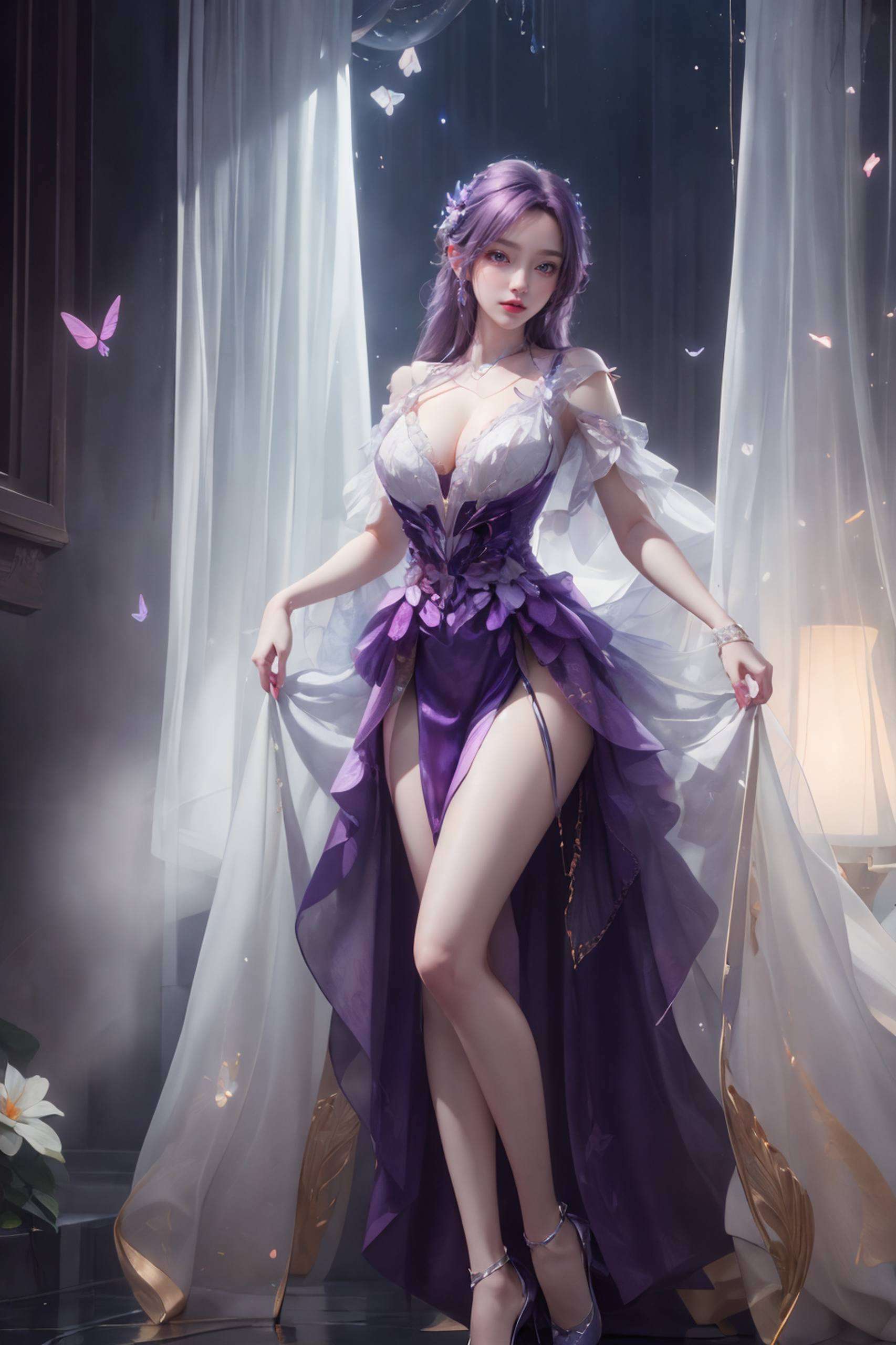 不仅有着让人心动的可爱模样她就像是完美世界中的一抹亮色