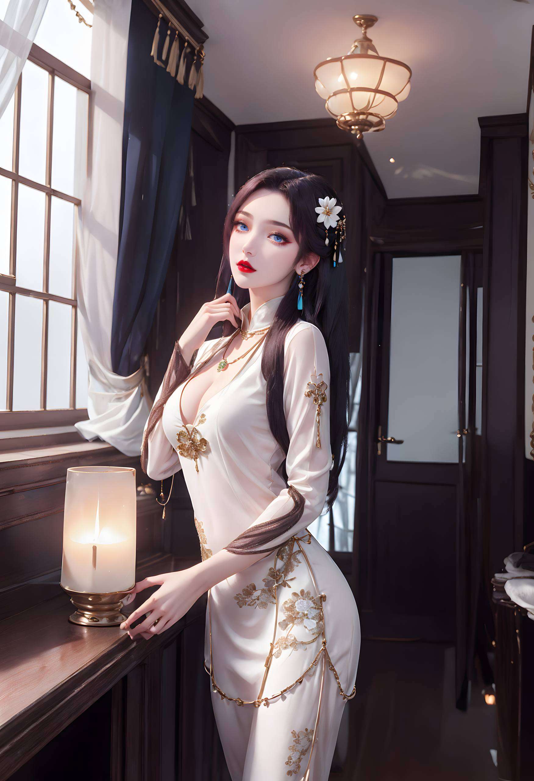 又能融化你心房的国漫美女让云曦的甜美笑容点亮你的电脑屏幕吧！