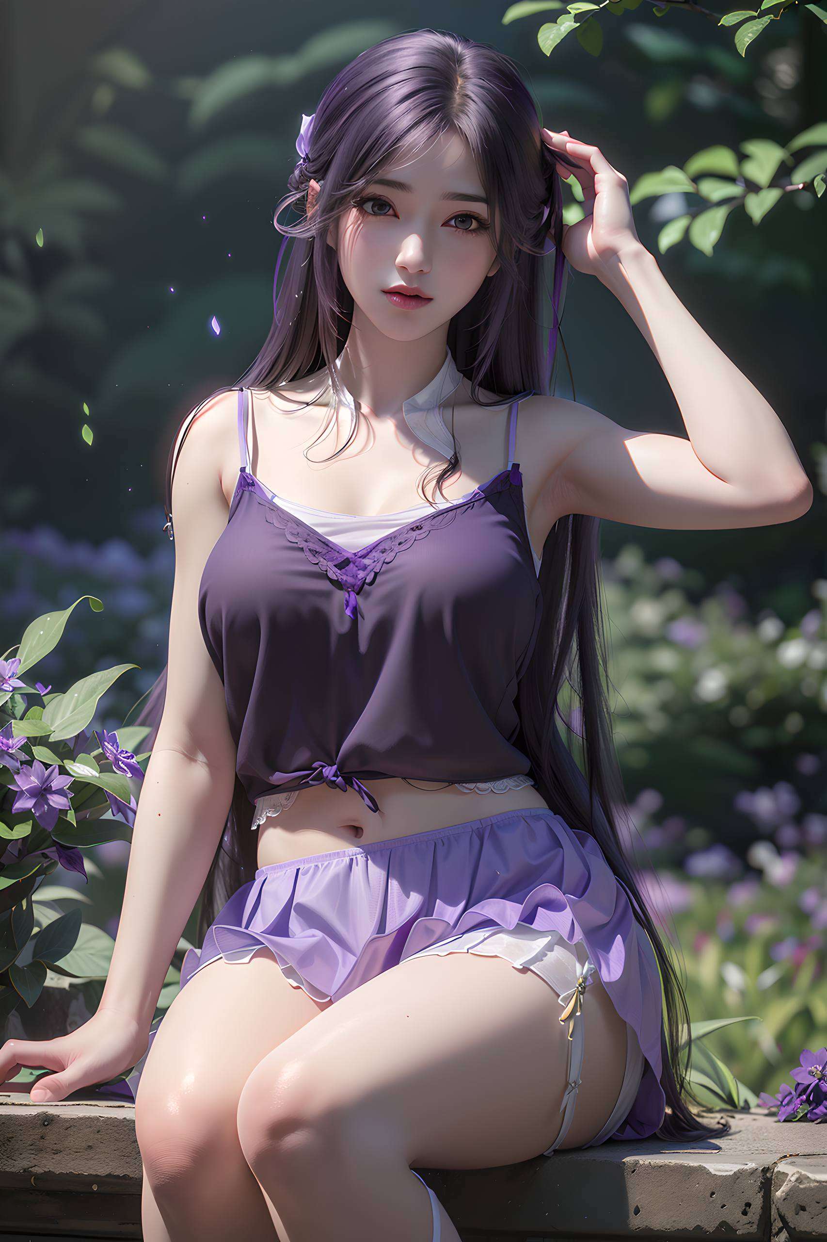 以其绝世的美丽和神秘的气质捕获了无数粉丝的心还是静坐沉思的柔美
