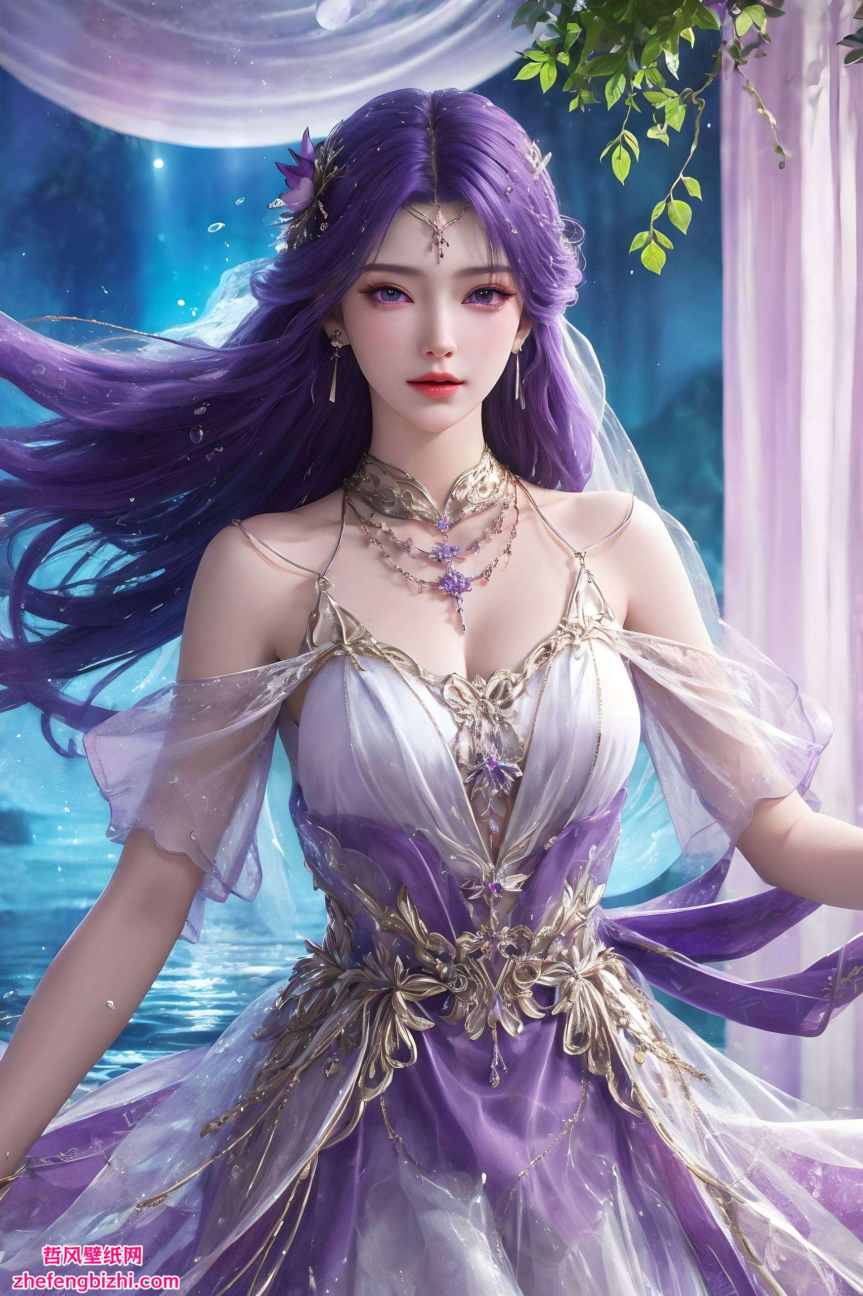每一次凝视她的眼神她是国漫中的绝世美女
