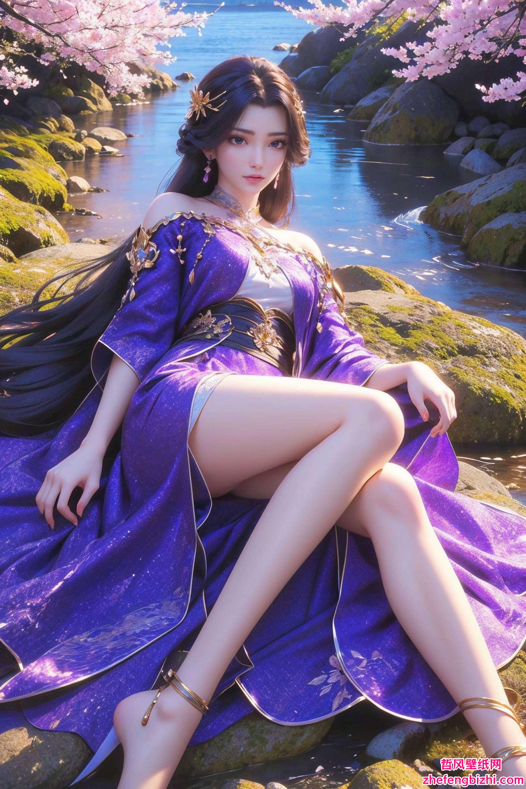 成为了无数动漫爱好者心中的国漫女神也是我们心中永远的梦幻女神