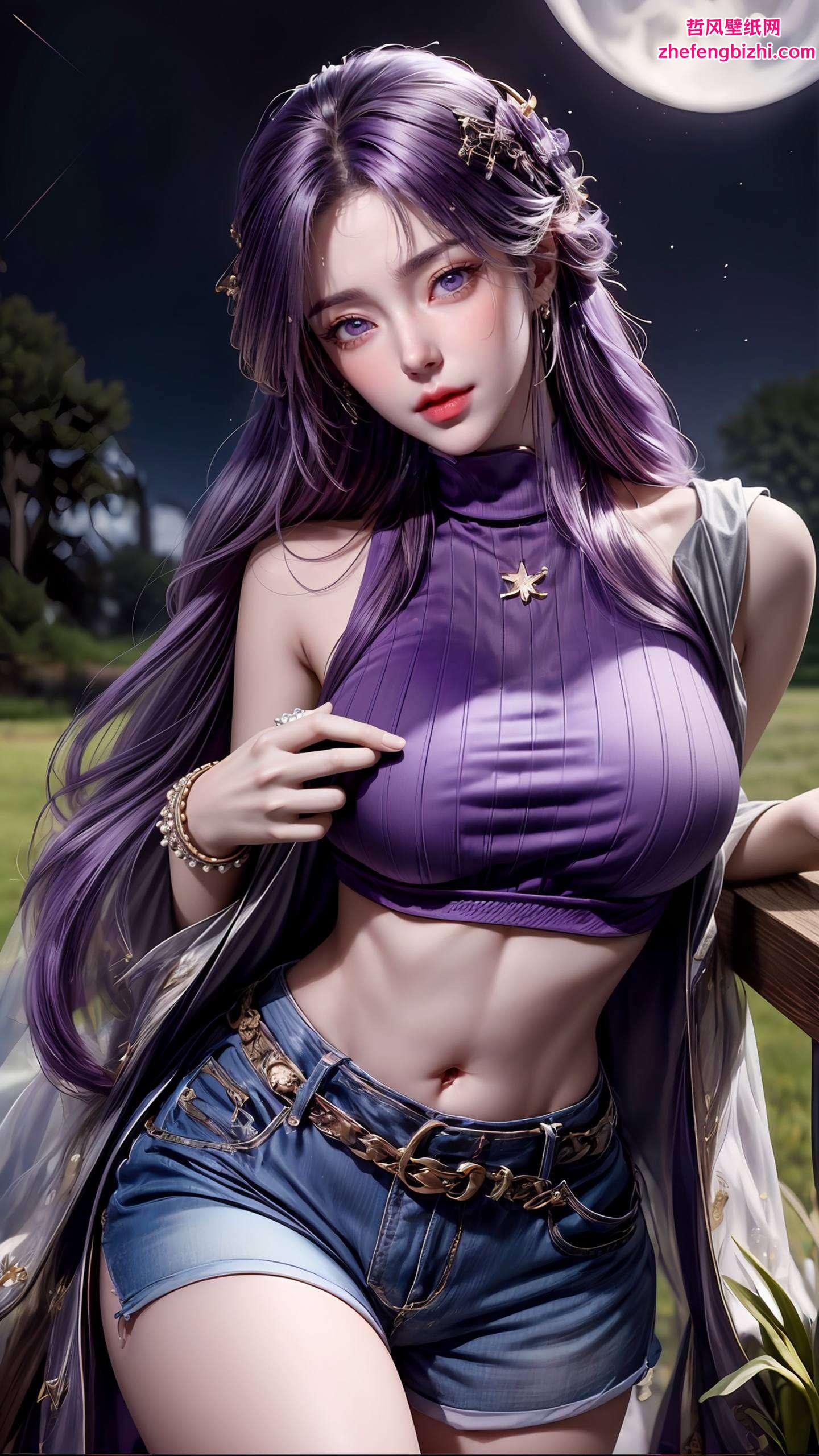 还有那让人心动的玄幻气质快来感受一下她的魅力吧！✨ 国漫女神的魅力