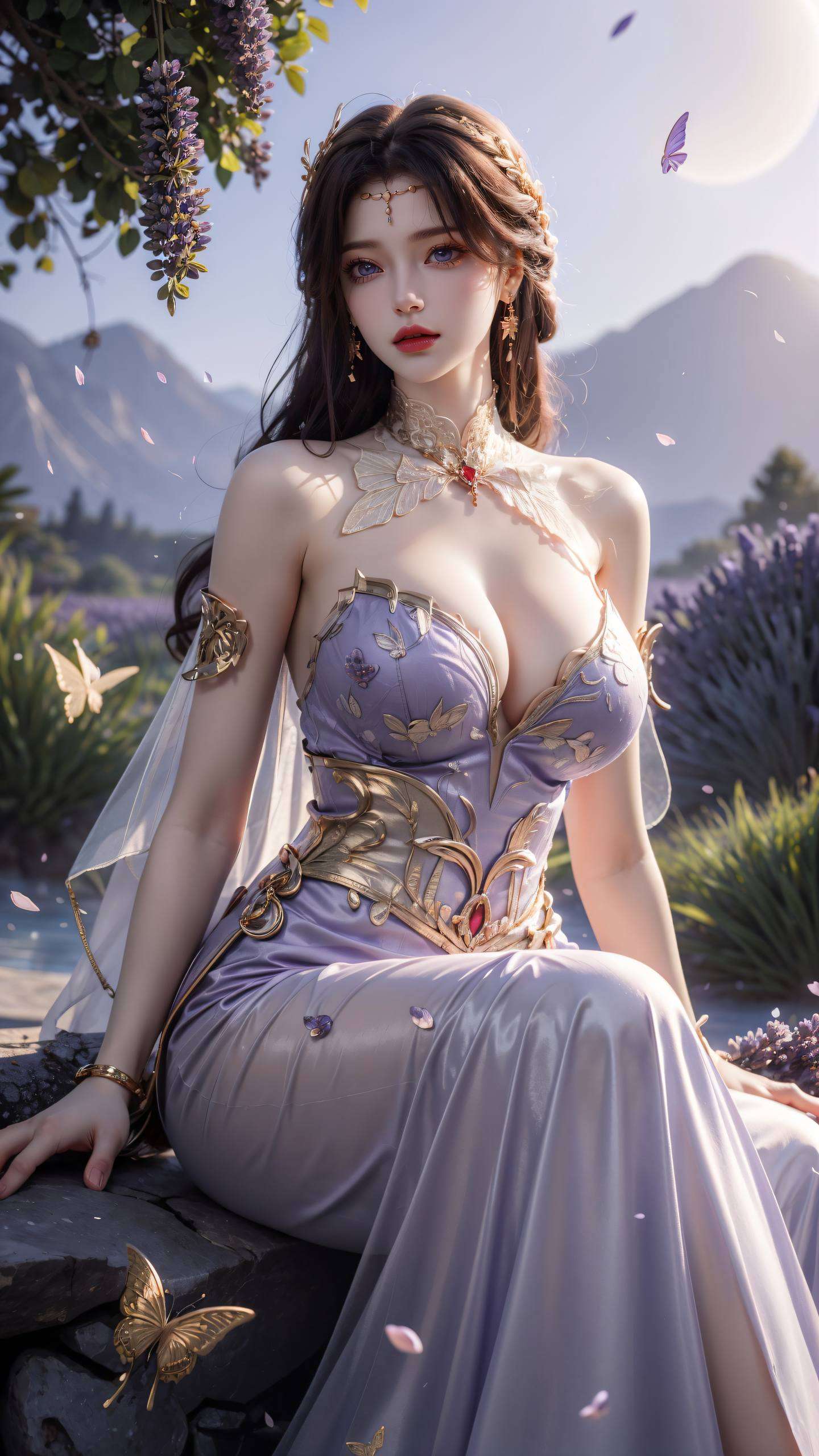 她那婀娜的身影我总会为她的美丽与神秘所打动