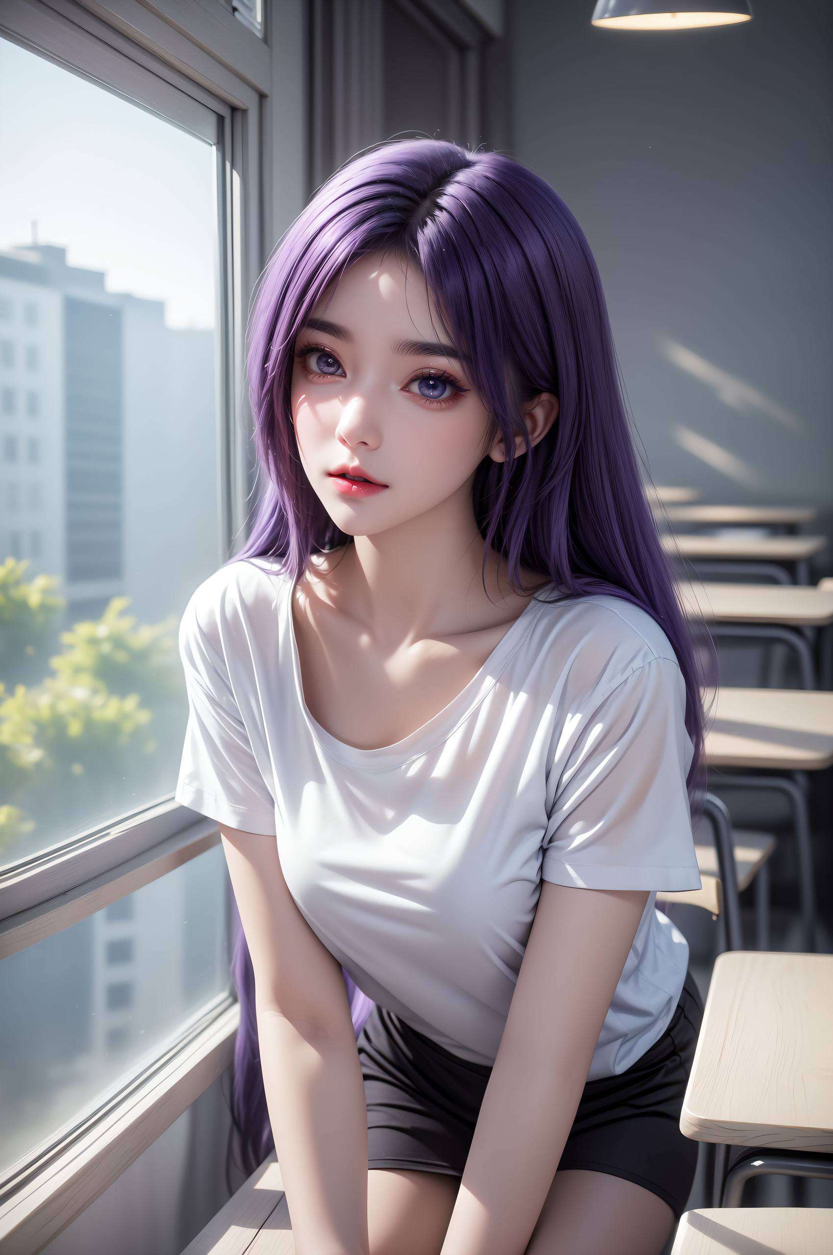 还是动漫女神的灵动飘逸每一次壁纸的更换