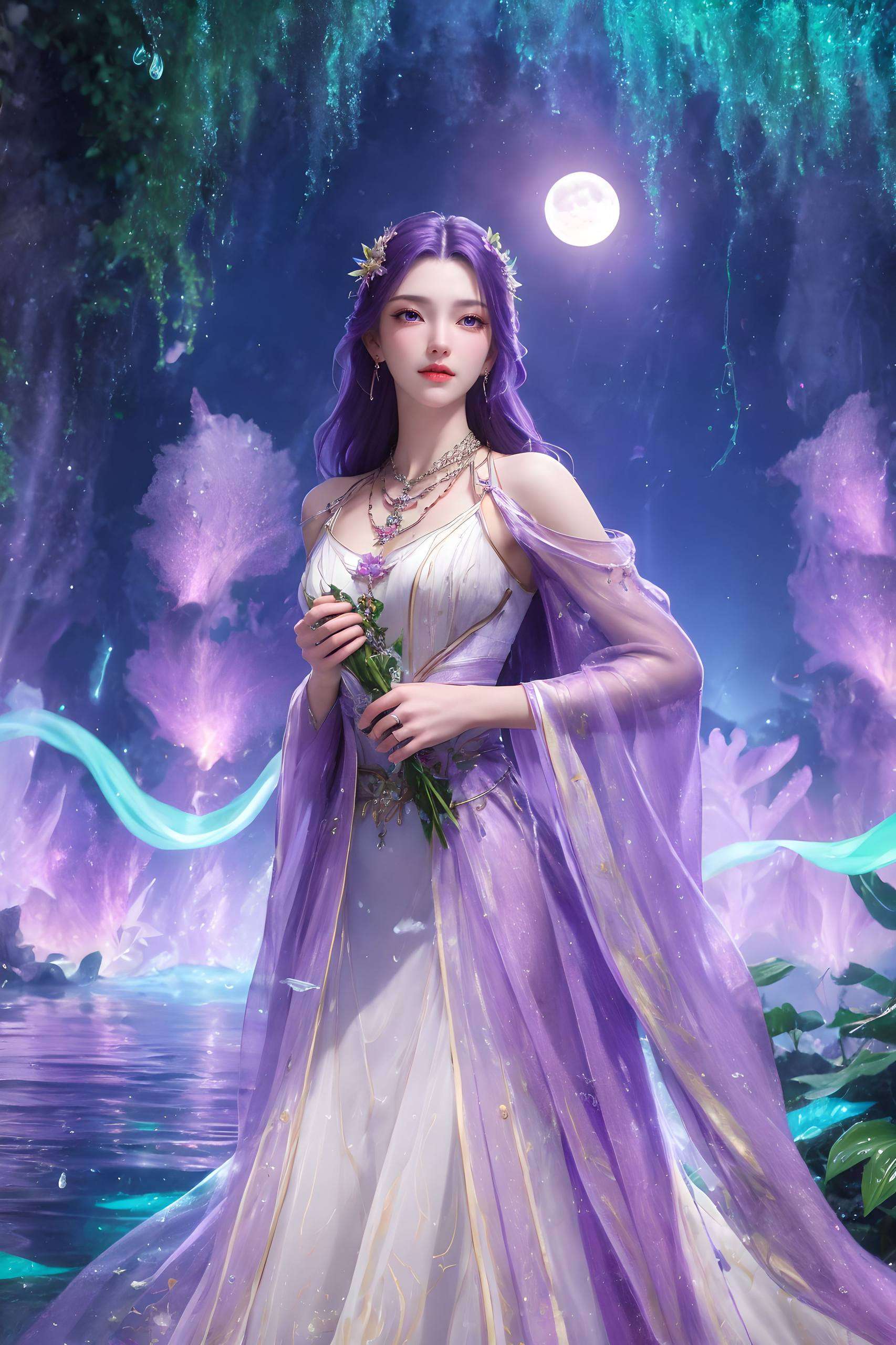 都像是一道彩虹这位国漫界的女神
