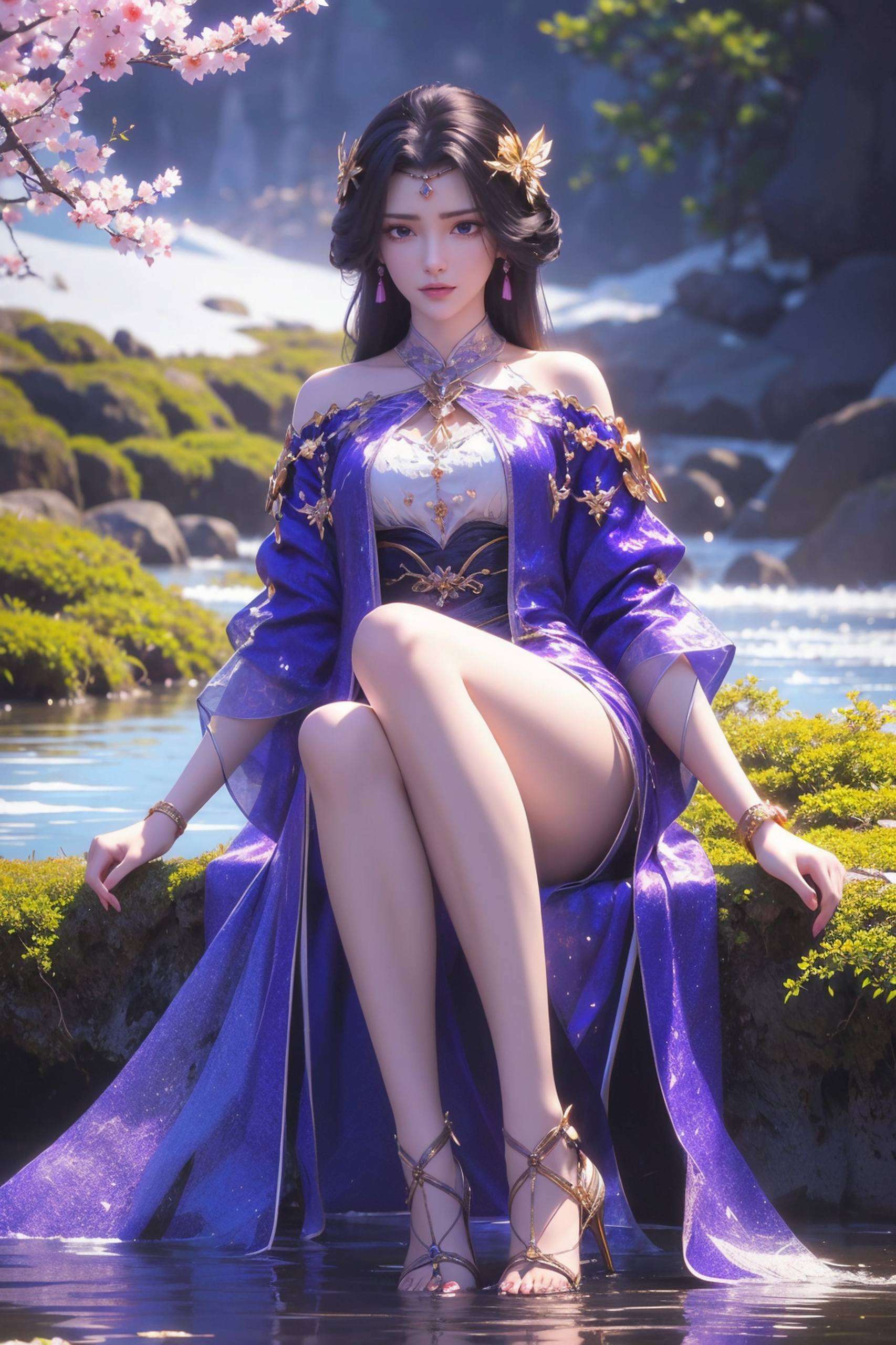 都仿佛能感受到国漫女神的灵动魅力每一次目光触及那完美的壁纸