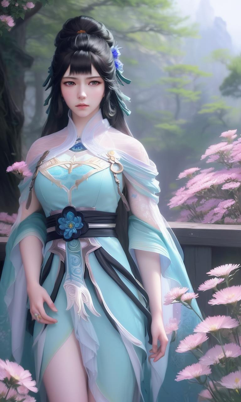 她的壁纸故事不仅是国漫中的女神